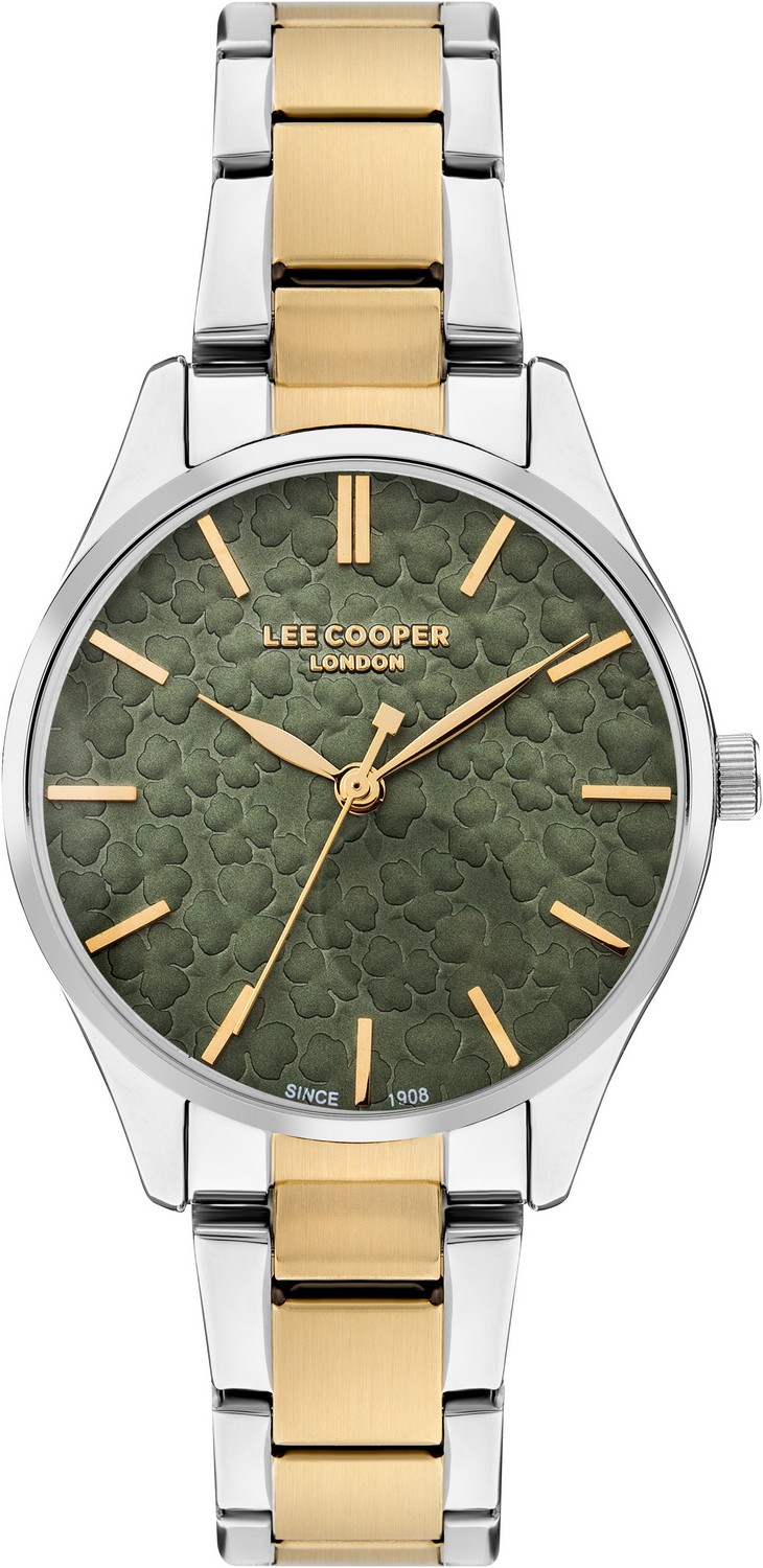 LEE COOPER  Женские часы, кварцевый механизм, суперметалл, 34 мм