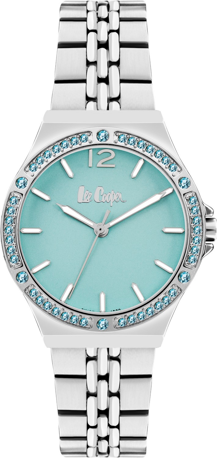 LEE COOPER  Женские часы, кварцевый механизм, суперметалл, 34 мм