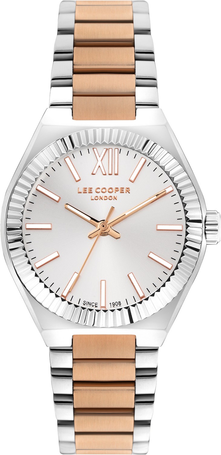 LEE COOPER  Женские часы, кварцевый механизм, суперметалл, 33 мм