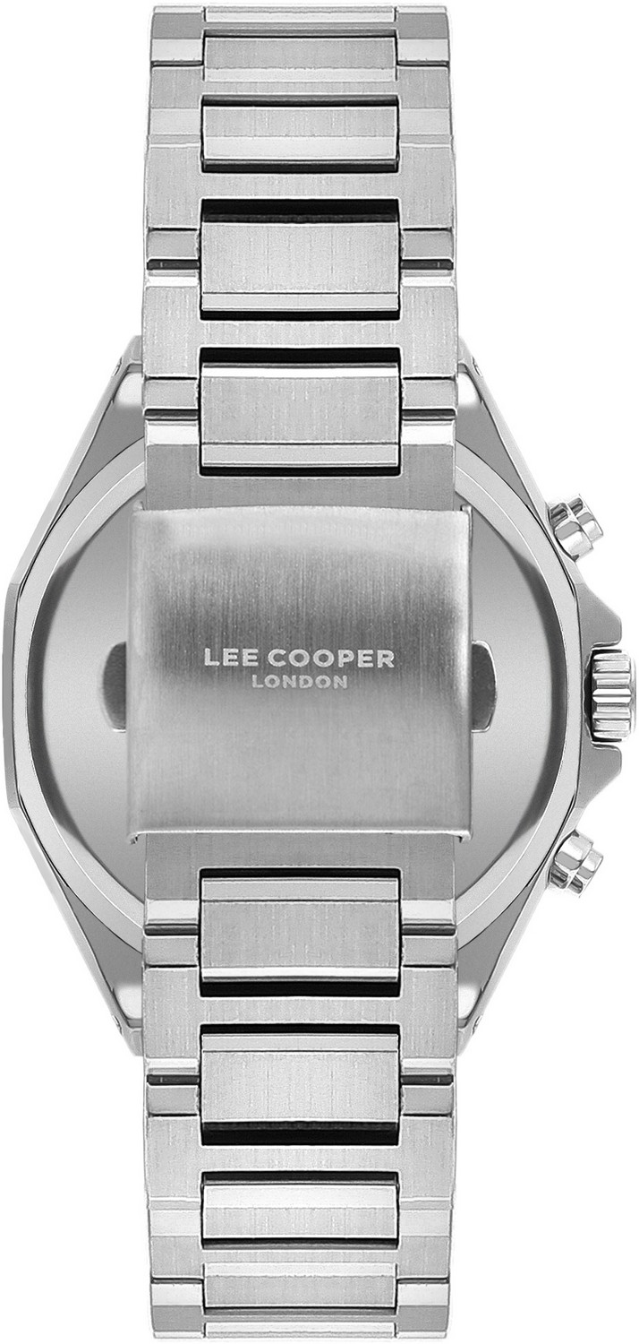LEE COOPER  Мужские часы, кварцевый механизм, суперметалл, 44 мм