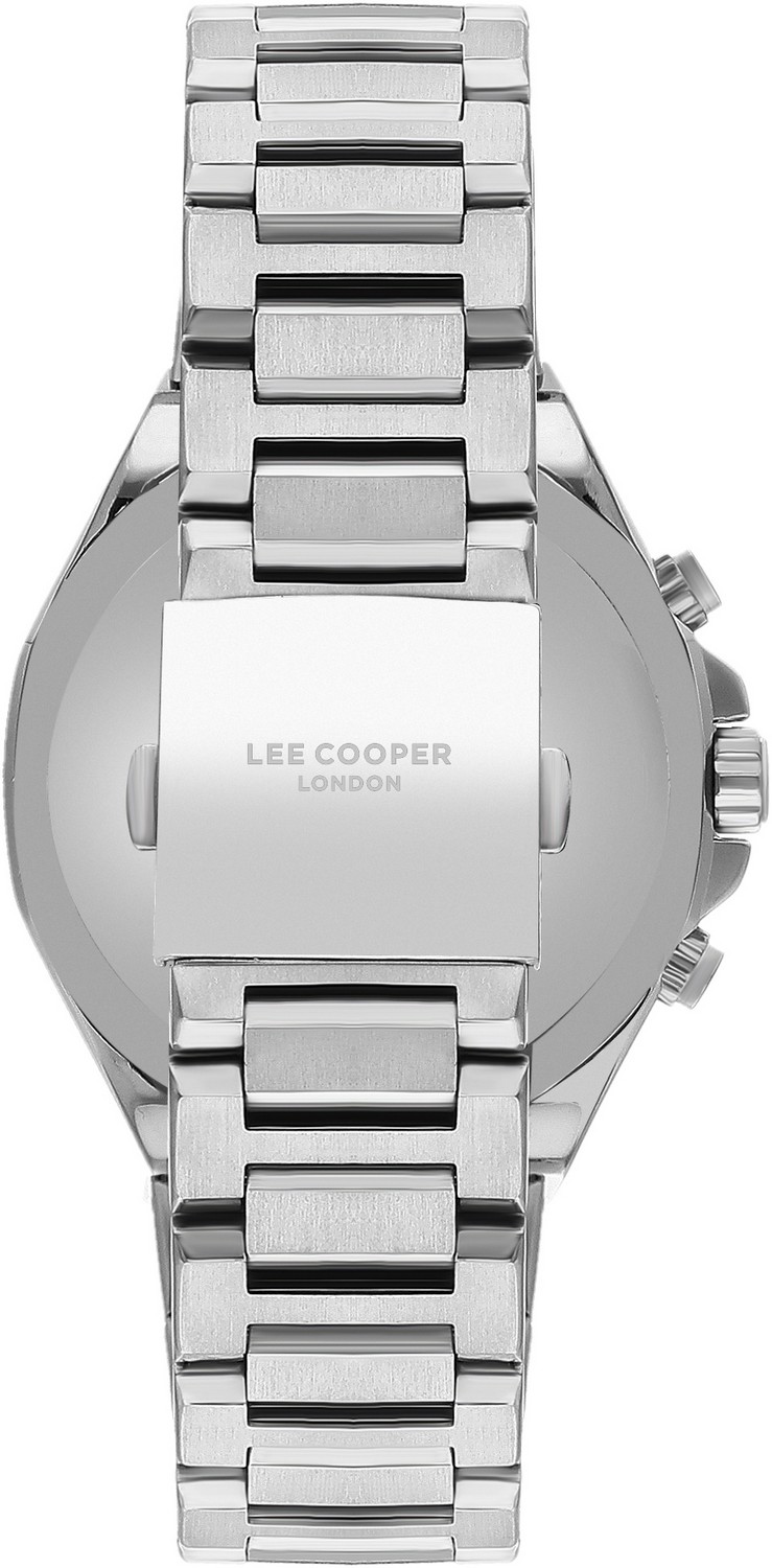 LEE COOPER  Мужские часы, кварцевый механизм, суперметалл, 46 мм