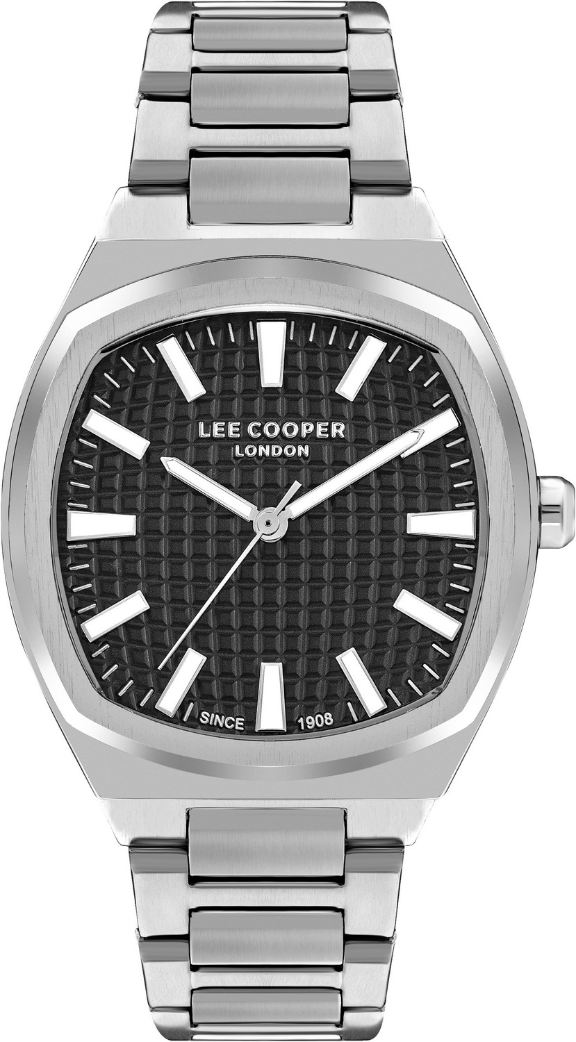 LEE COOPER  Мужские часы, кварцевый механизм, суперметалл, 42 мм