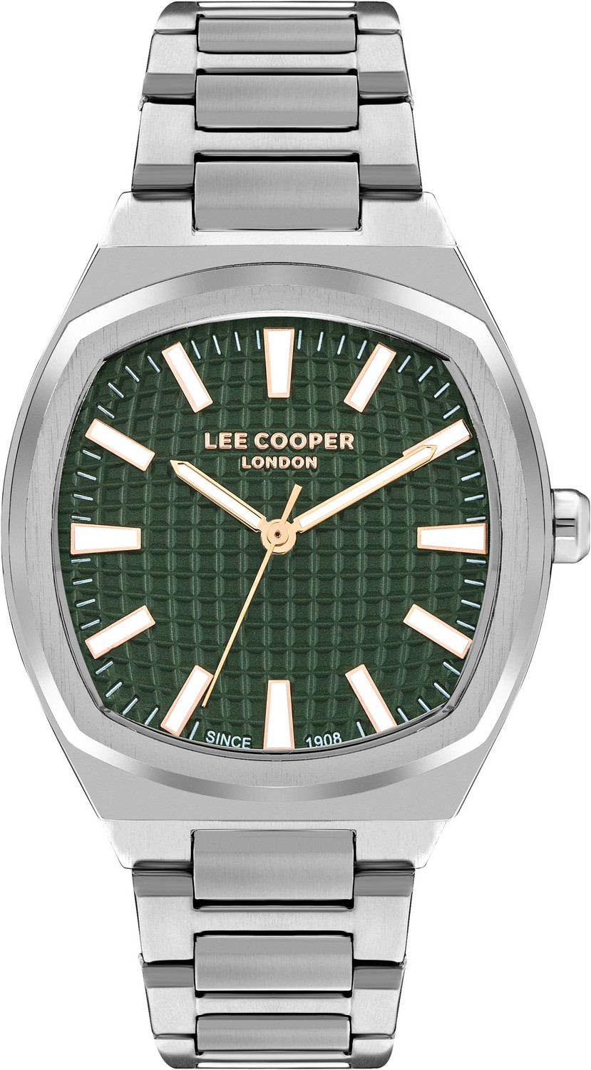 LEE COOPER  Мужские часы, кварцевый механизм, суперметалл, 42 мм
