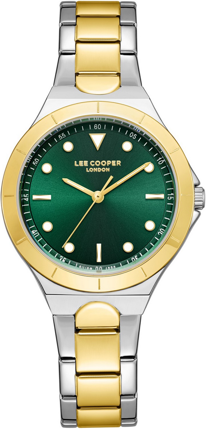 LEE COOPER  Женские часы, кварцевый механизм, суперметалл с покрытием, 34 мм