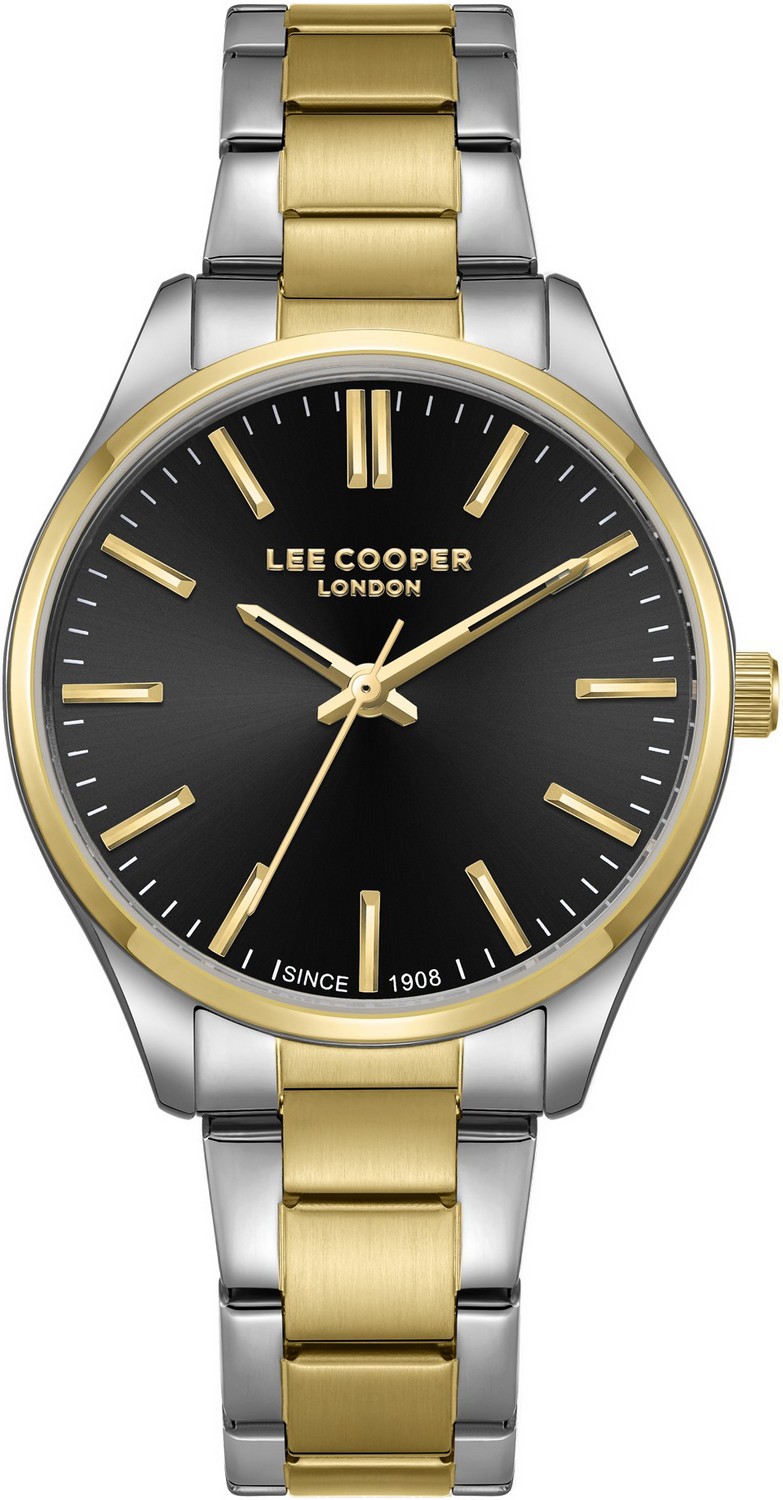 LEE COOPER  Женские часы, кварцевый механизм, суперметалл с покрытием, 34 мм