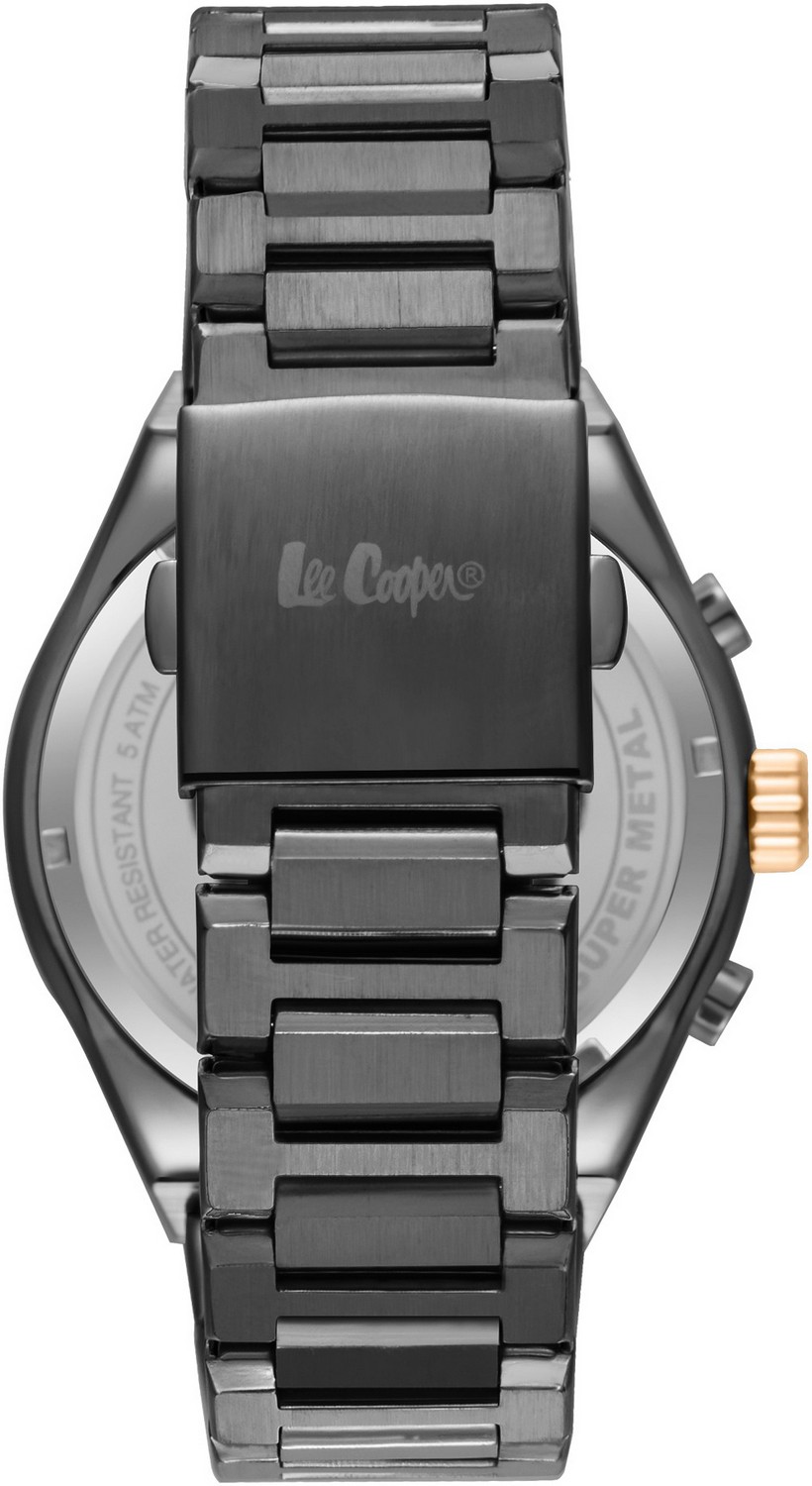 LEE COOPER  Мужские часы, кварцевый механизм, суперметалл с покрытием, 45 мм