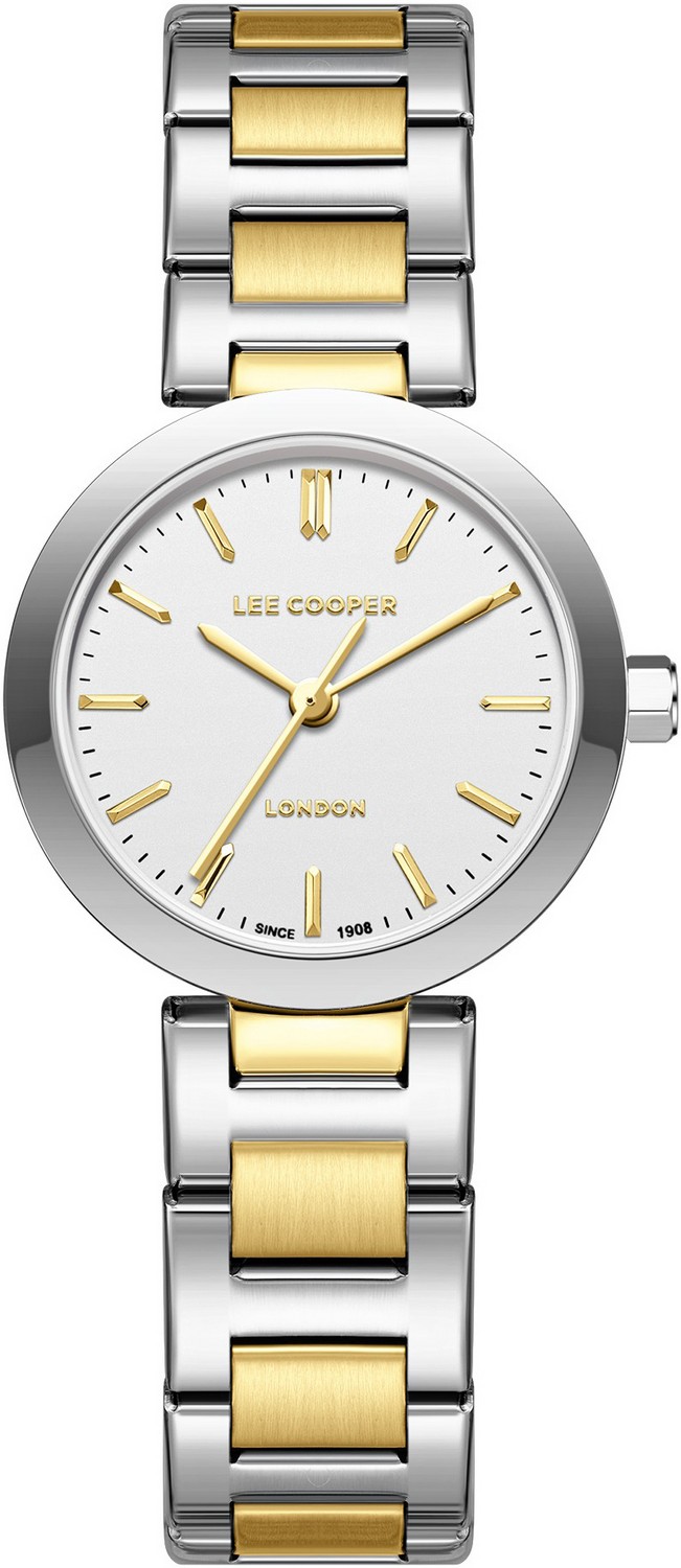 LEE COOPER  Женские часы, кварцевый механизм, суперметалл, 28 мм