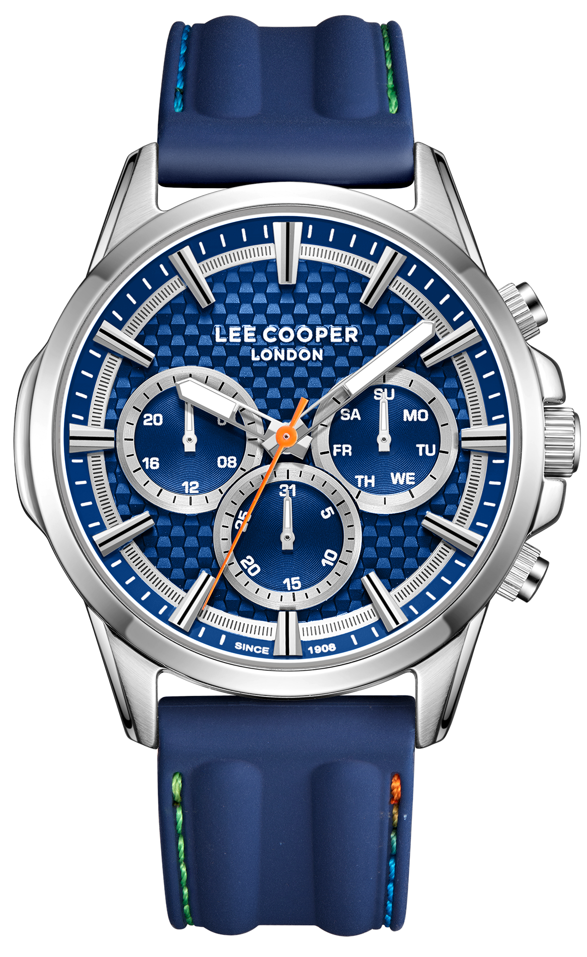LEE COOPER  Мужские часы, кварцевый механизм, суперметалл, 44 мм