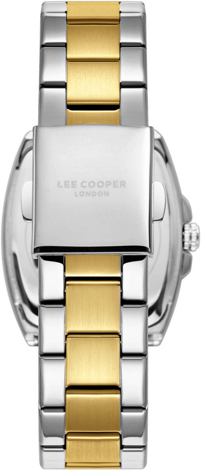 LEE COOPER  Женские часы, кварцевый механизм, суперметалл с покрытием, 30х41 мм
