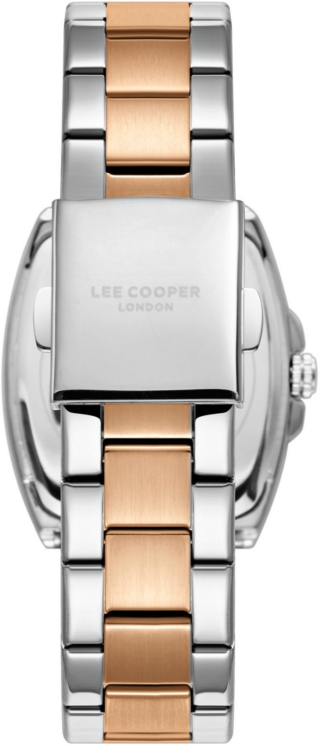 LEE COOPER  Женские часы, кварцевый механизм, суперметалл с покрытием, 30х41 мм