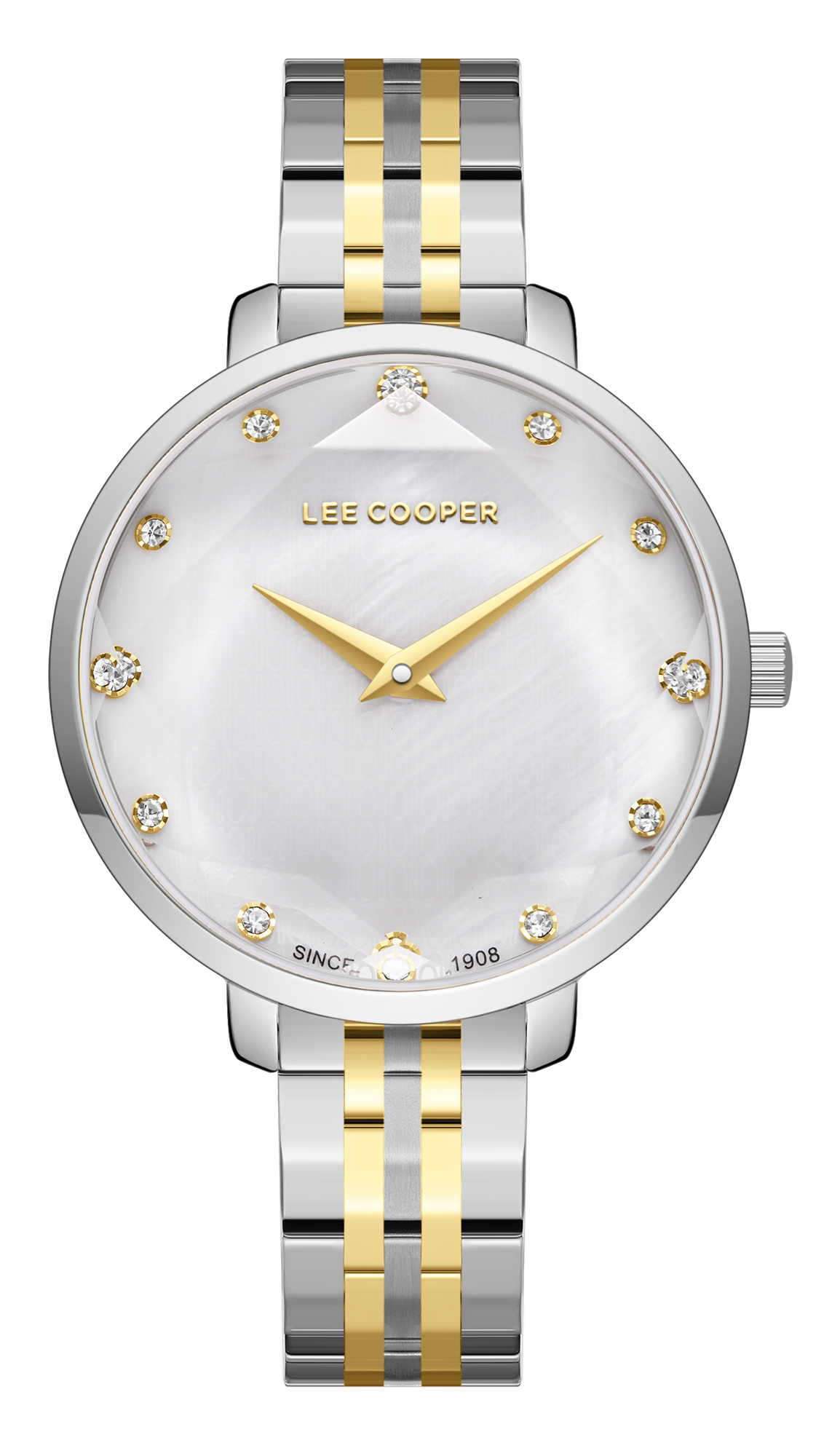 LEE COOPER  Женские часы, кварцевый механизм, суперметалл, 33 мм