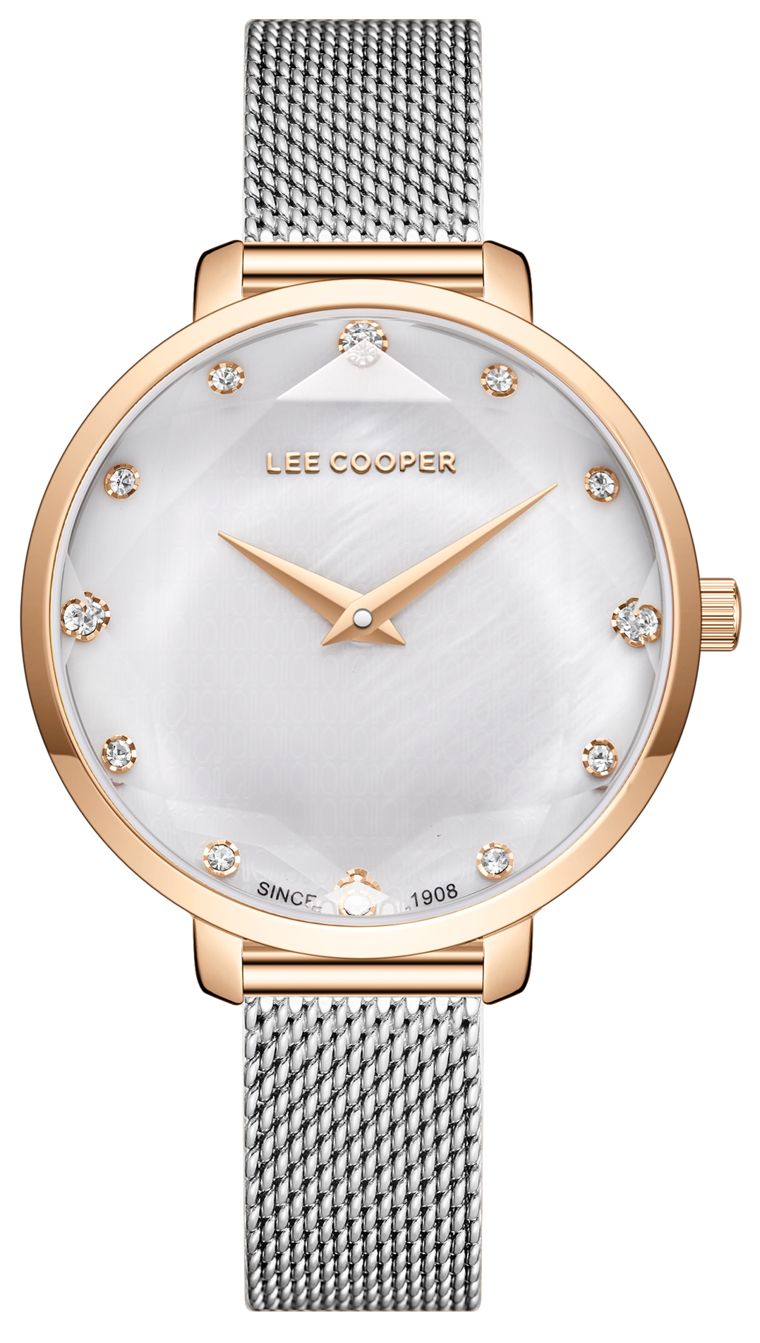 LEE COOPER  Женские часы, кварцевый механизм, суперметалл с покрытием, 33 мм