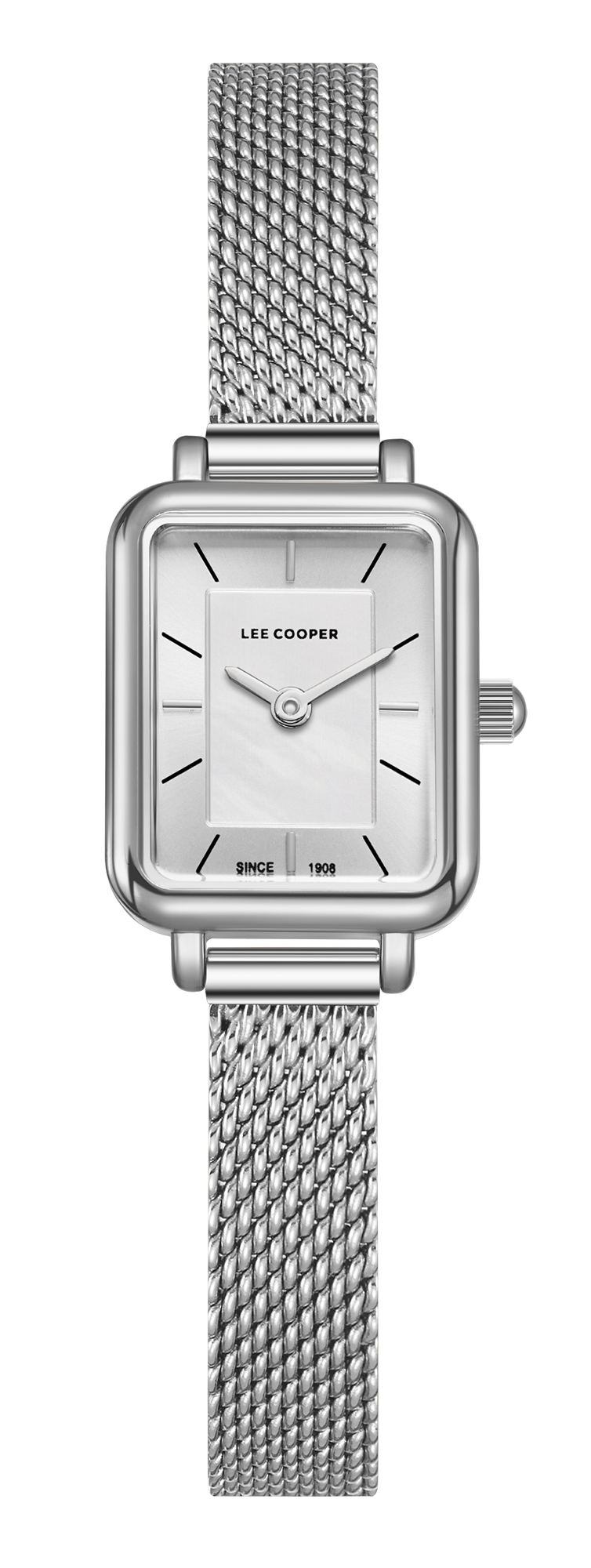 LEE COOPER  Женские часы, кварцевый механизм, суперметалл, 17,5х26 мм