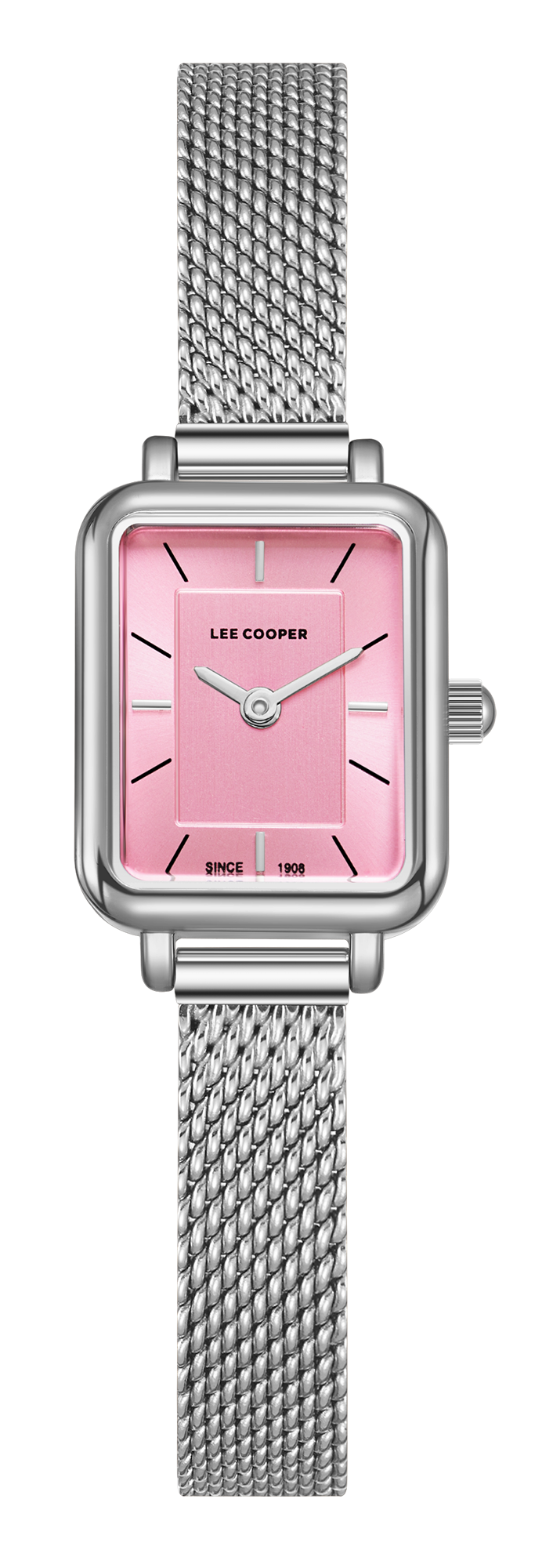 LEE COOPER  Женские часы, кварцевый механизм, суперметалл, 17,5х26 мм