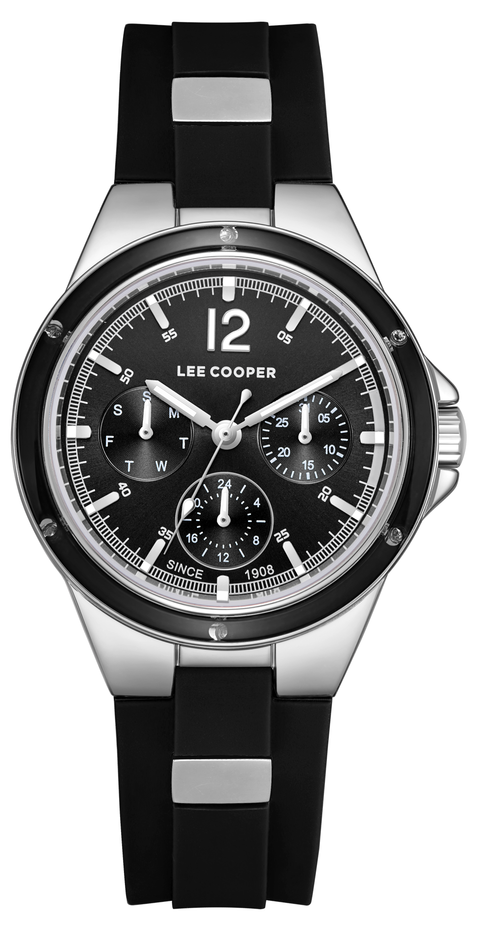 LEE COOPER  Женские часы, кварцевый механизм, суперметалл, 35 мм