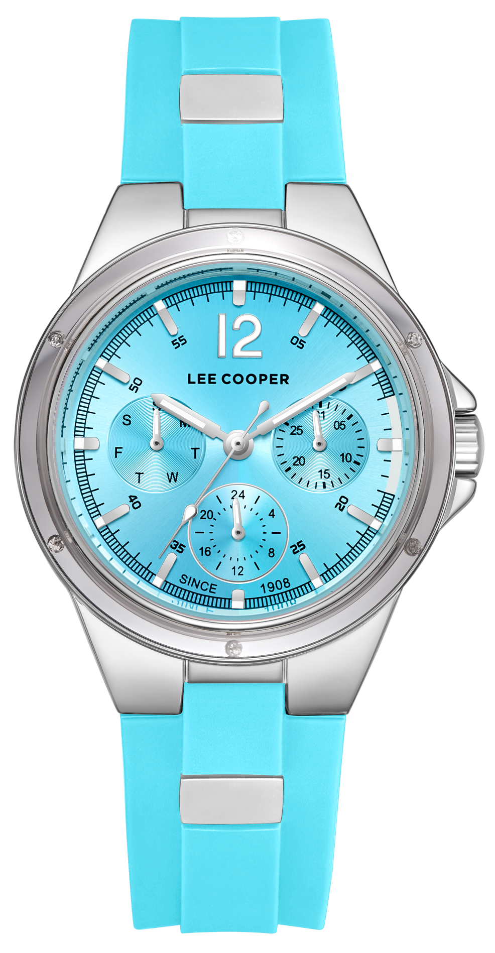 LEE COOPER  Женские часы, кварцевый механизм, суперметалл, 35 мм