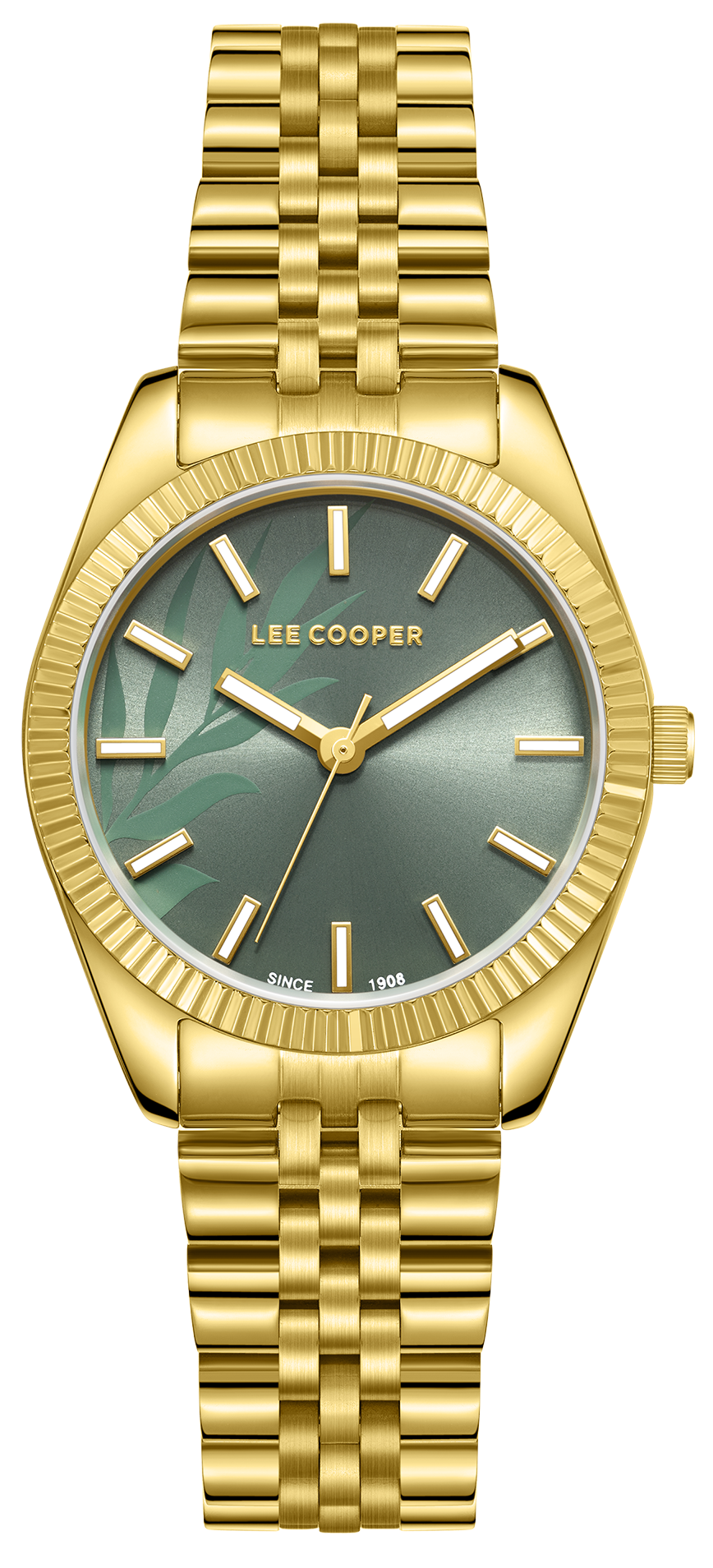LEE COOPER  Женские часы, кварцевый механизм, суперметалл с покрытием, 32 мм