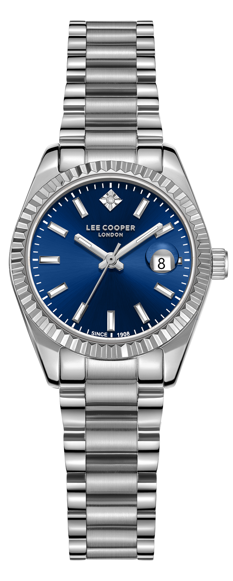 LEE COOPER  Женские часы, кварцевый механизм, суперметалл, 28 мм