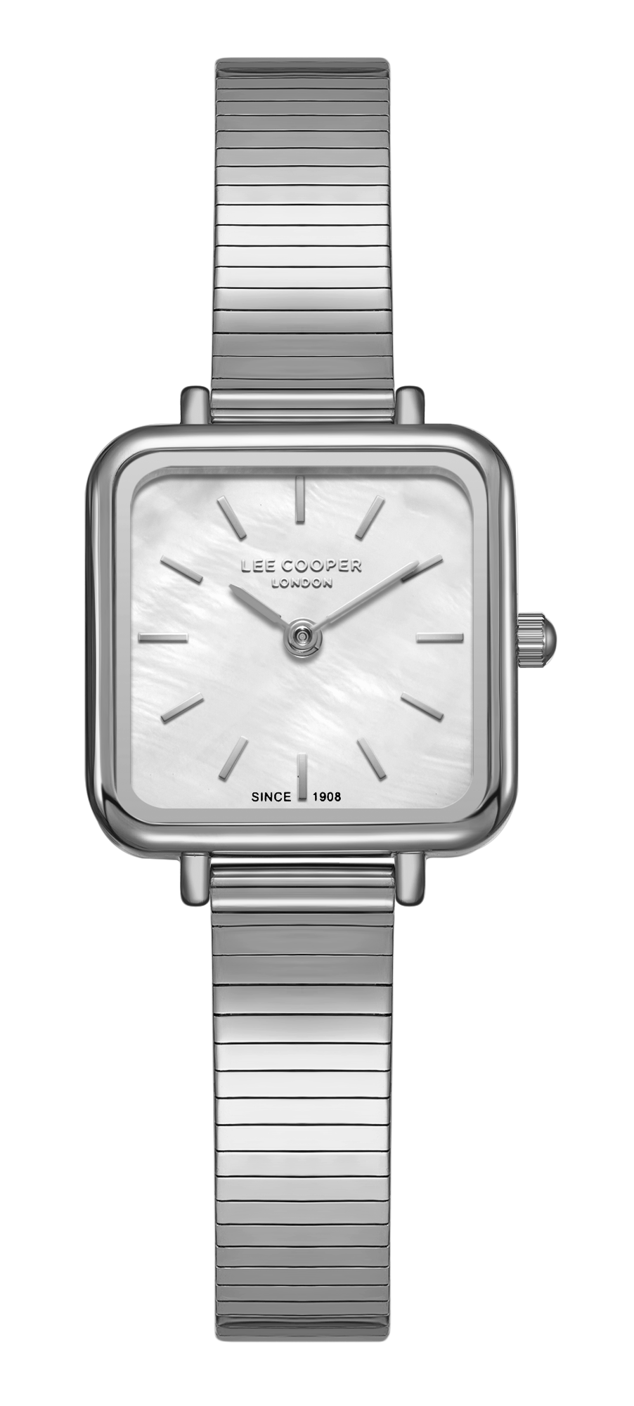 LEE COOPER   часы, кварцевый механизм, суперметалл, 24x29 мм