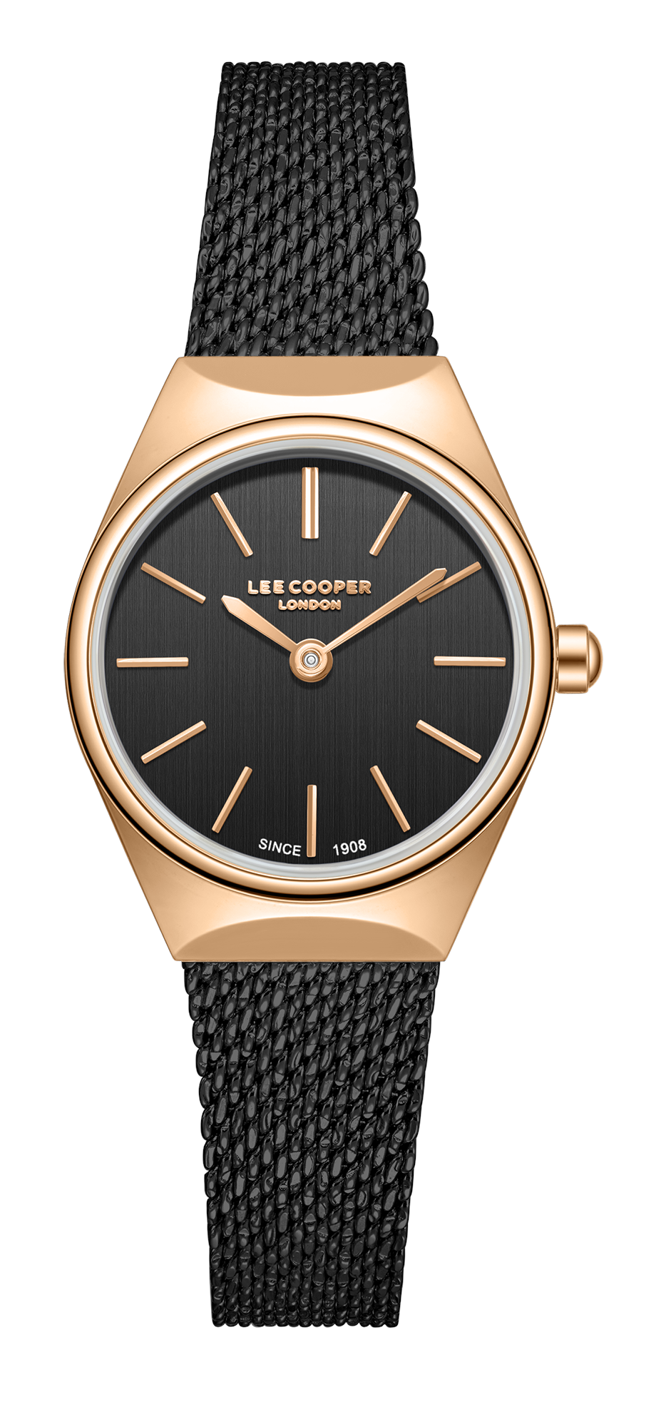 LEE COOPER   часы, кварцевый механизм, суперметалл с покрытием, 24 мм