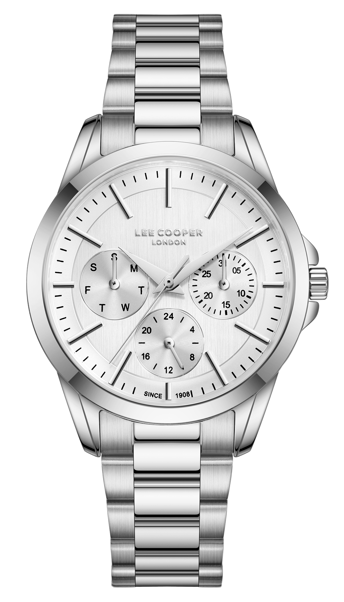 LEE COOPER   часы, кварцевый механизм, суперметалл, 34 мм