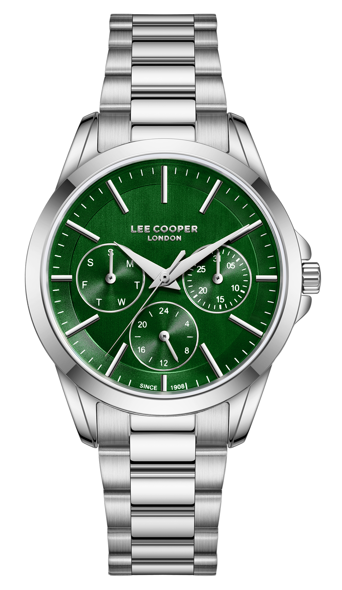 LEE COOPER   часы, кварцевый механизм, суперметалл, 34 мм