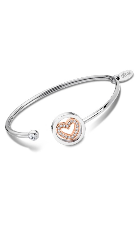 Woman's Heart Браслет(LS2182-2/2) Браслет Lotus из нержавеющей стали со вставками из циркония