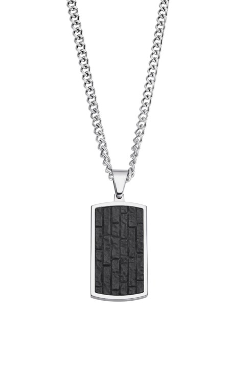 Men in Black Подвеска(LS2275-1/1) Мужская подвеска Lotus, сталь 316L