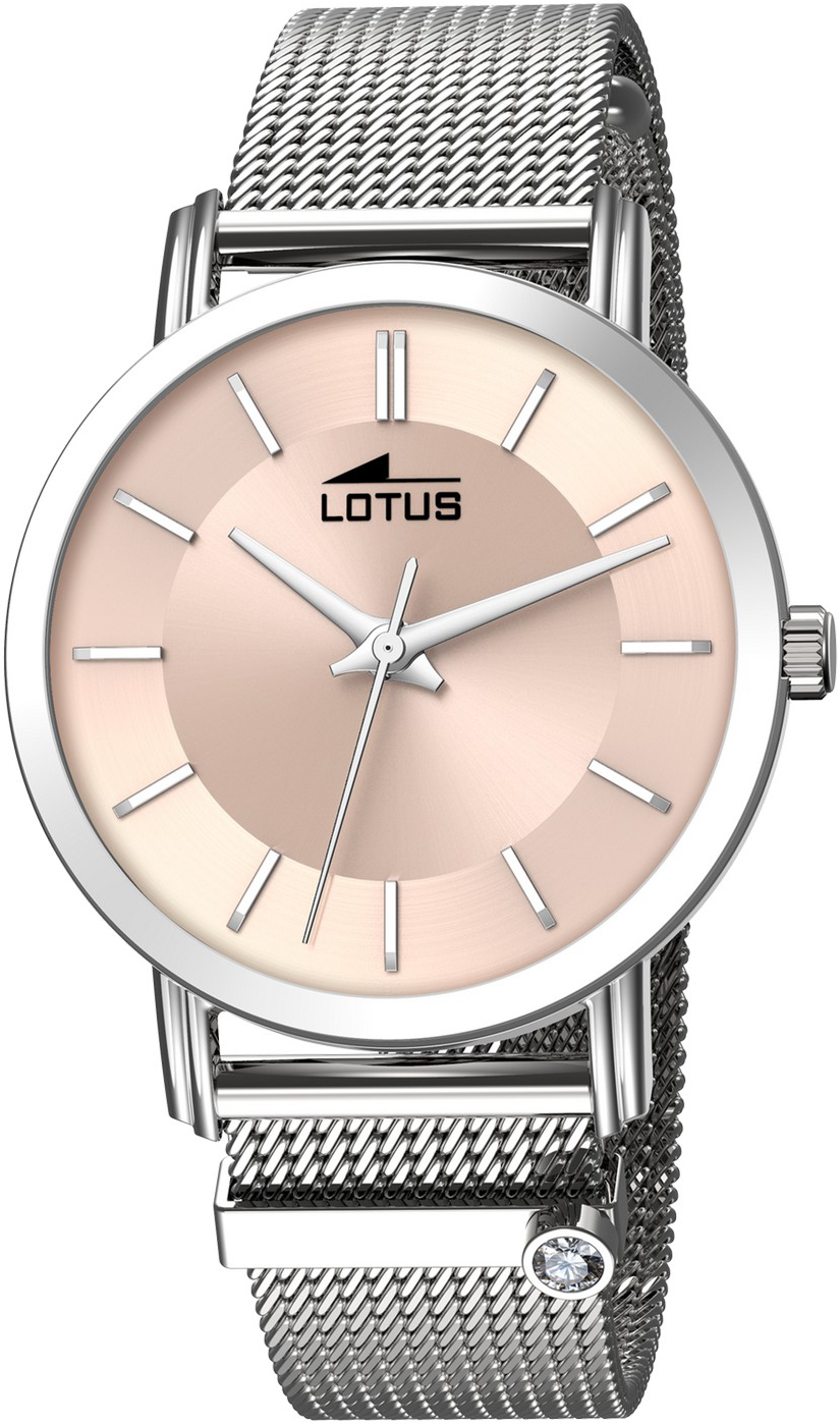 LOTUS  Женские часы, кварцевый механизм, сталь, 33,3 мм