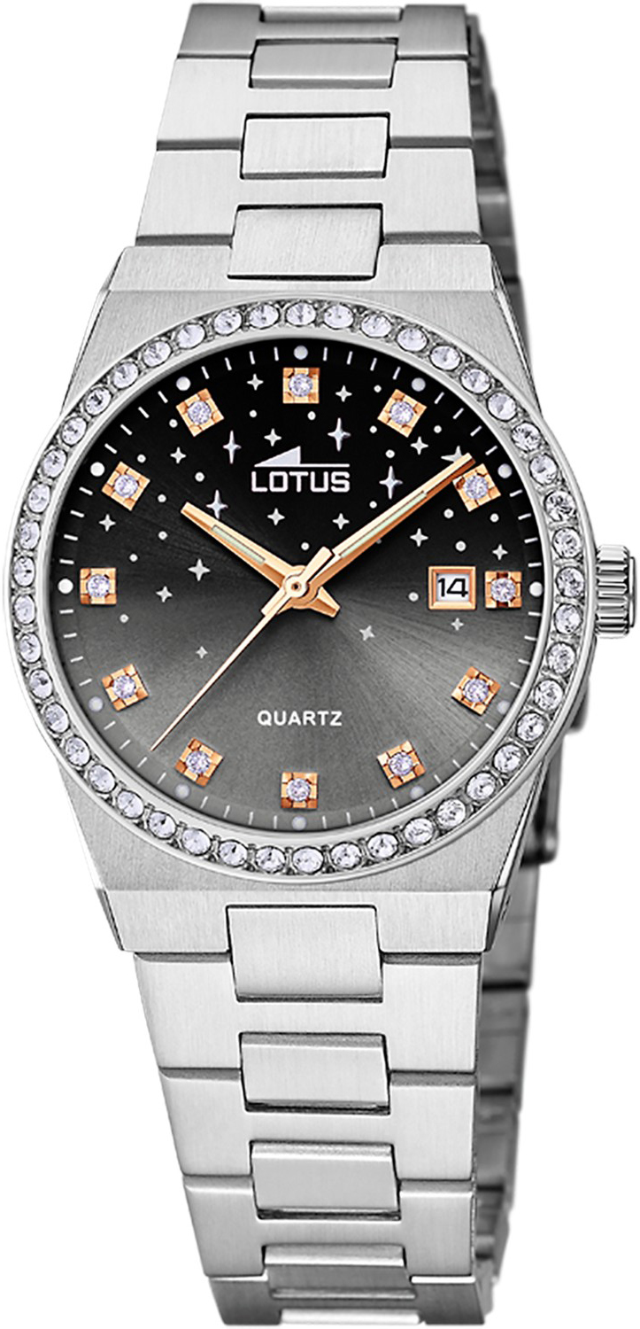 LOTUS  Женские часы, кварцевый механизм, сталь, 31,5 мм