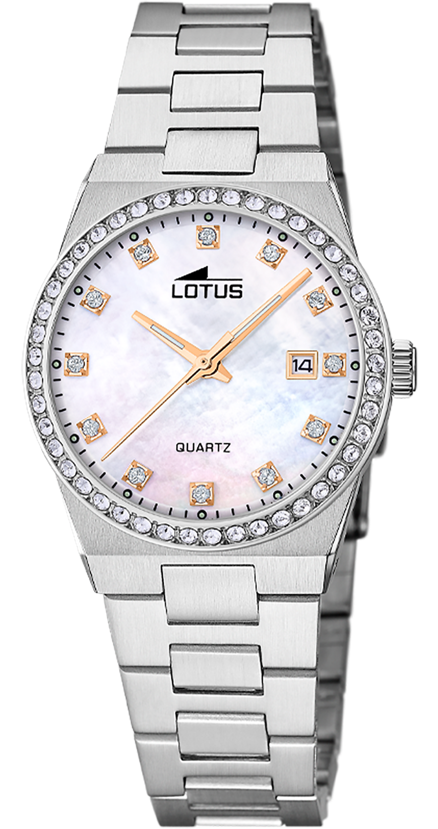 LOTUS   часы, кварцевый механизм, сталь, 31,5 мм