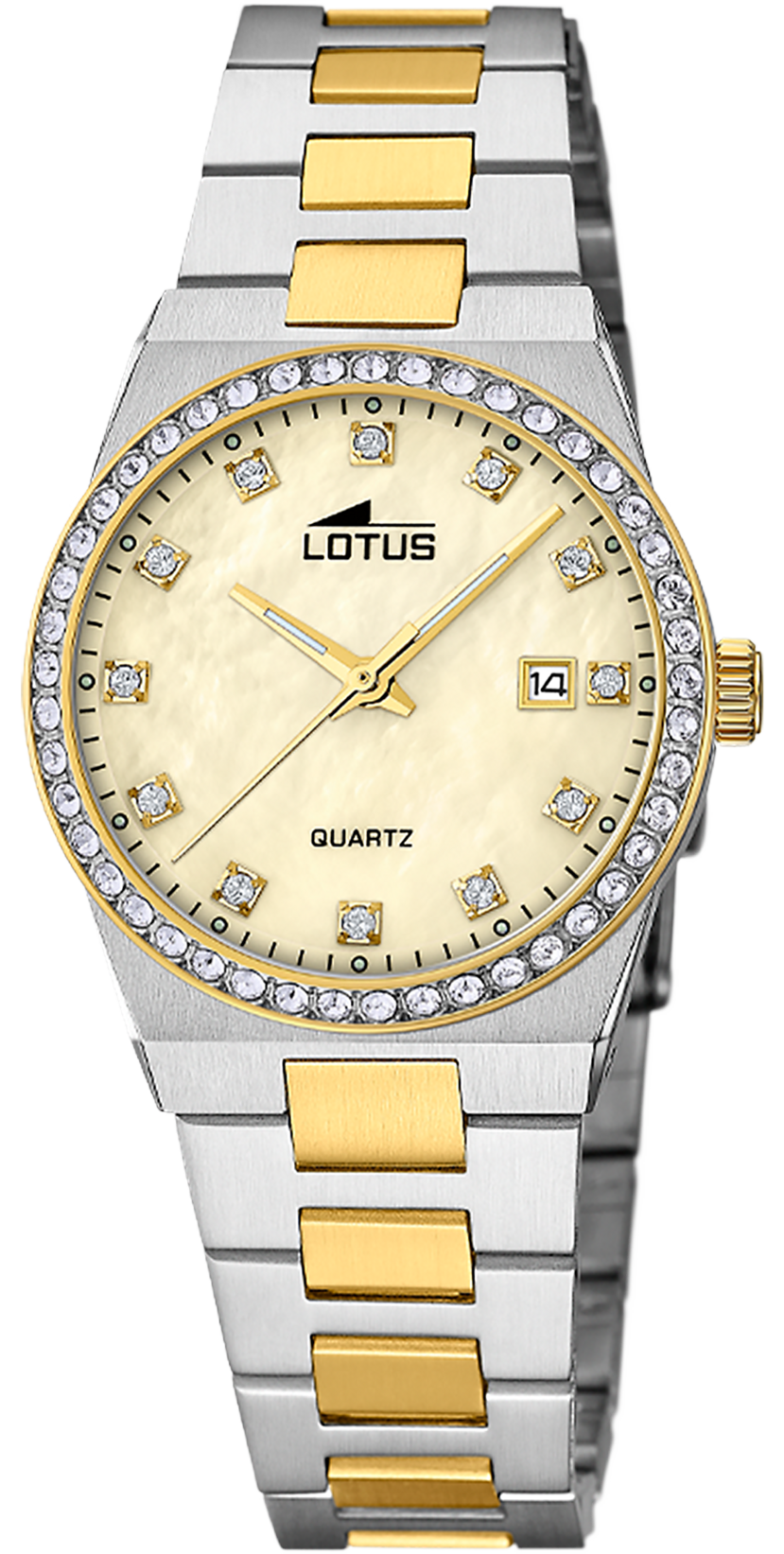 LOTUS  Женские часы, кварцевый механизм, сталь с покрытием, 31.5 мм