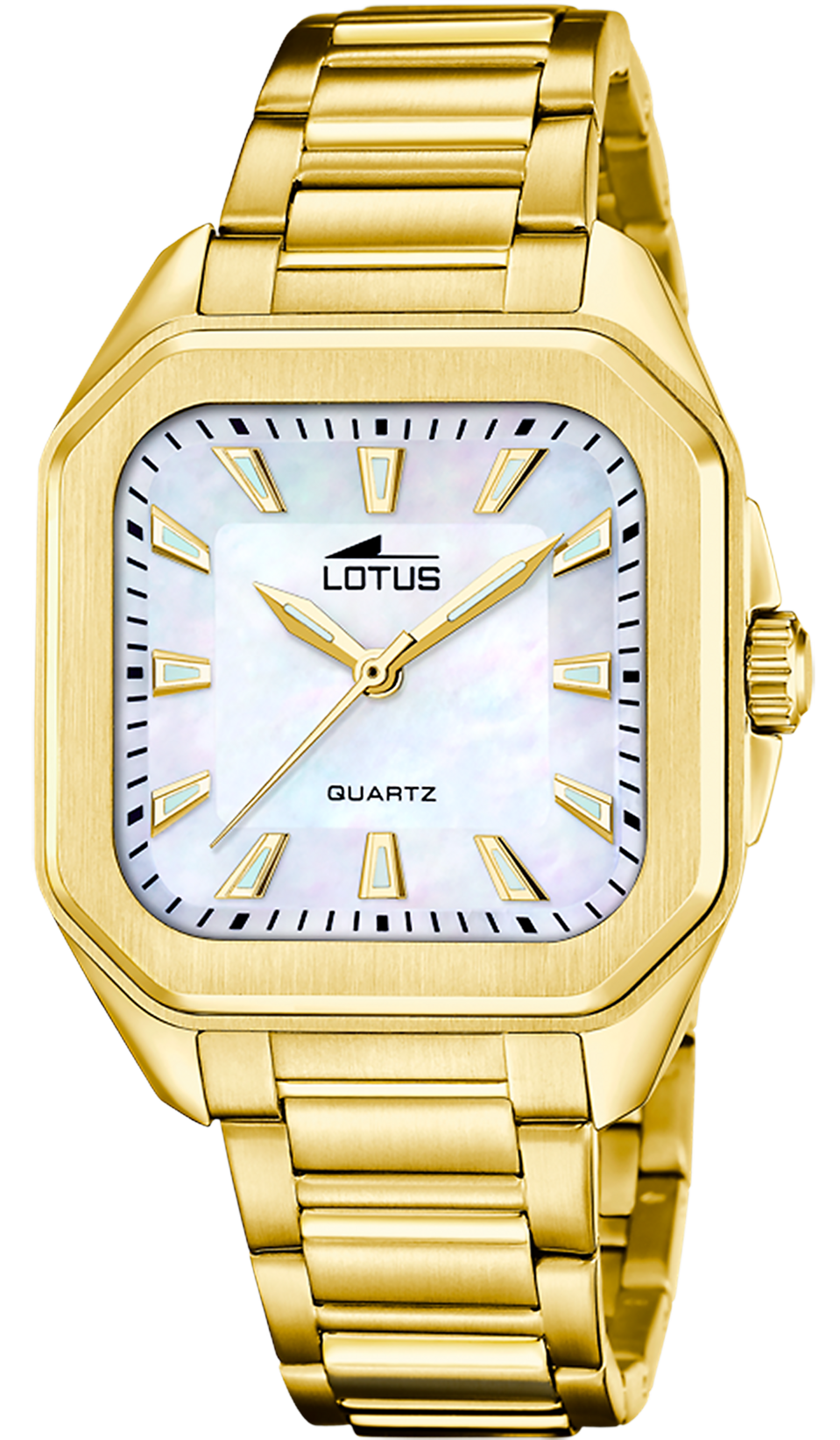 LOTUS  Женские часы, кварцевый механизм, сталь с покрытием, 35  х 35 мм