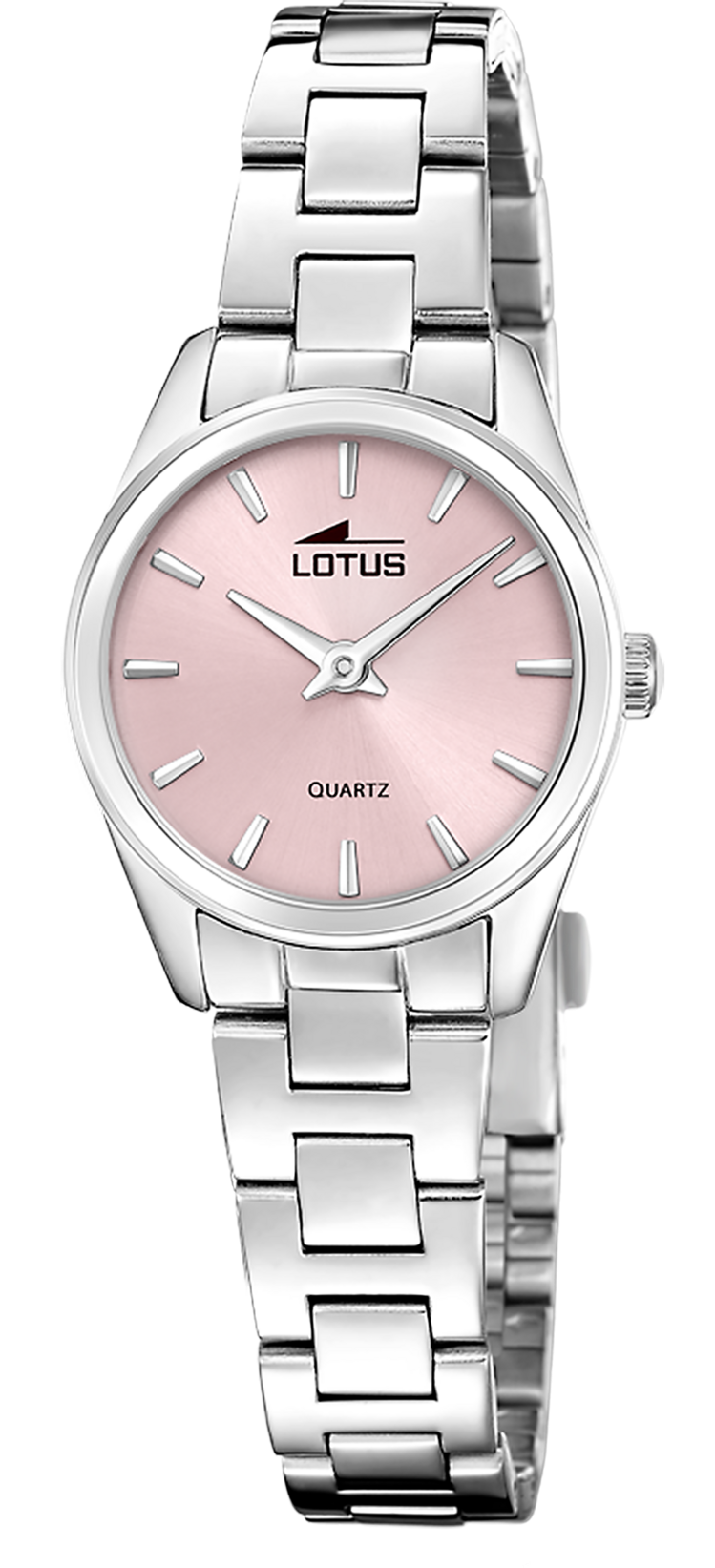 LOTUS  Женские часы в комплекте с браслетом, кварцевый механизм, сталь, 26 мм