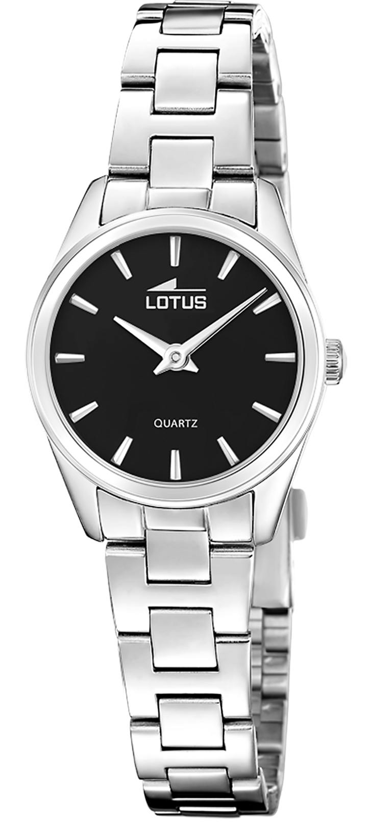 LOTUS  Женские часы в комплекте с браслетом, кварцевый механизм, сталь, 26 мм