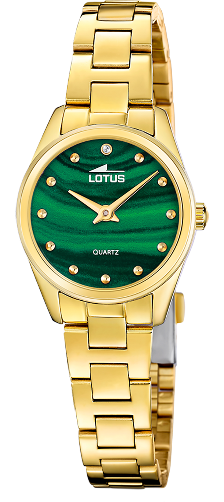 LOTUS  Женские часы в комплекте с браслетом, кварцевый механизм, сталь, 26 мм