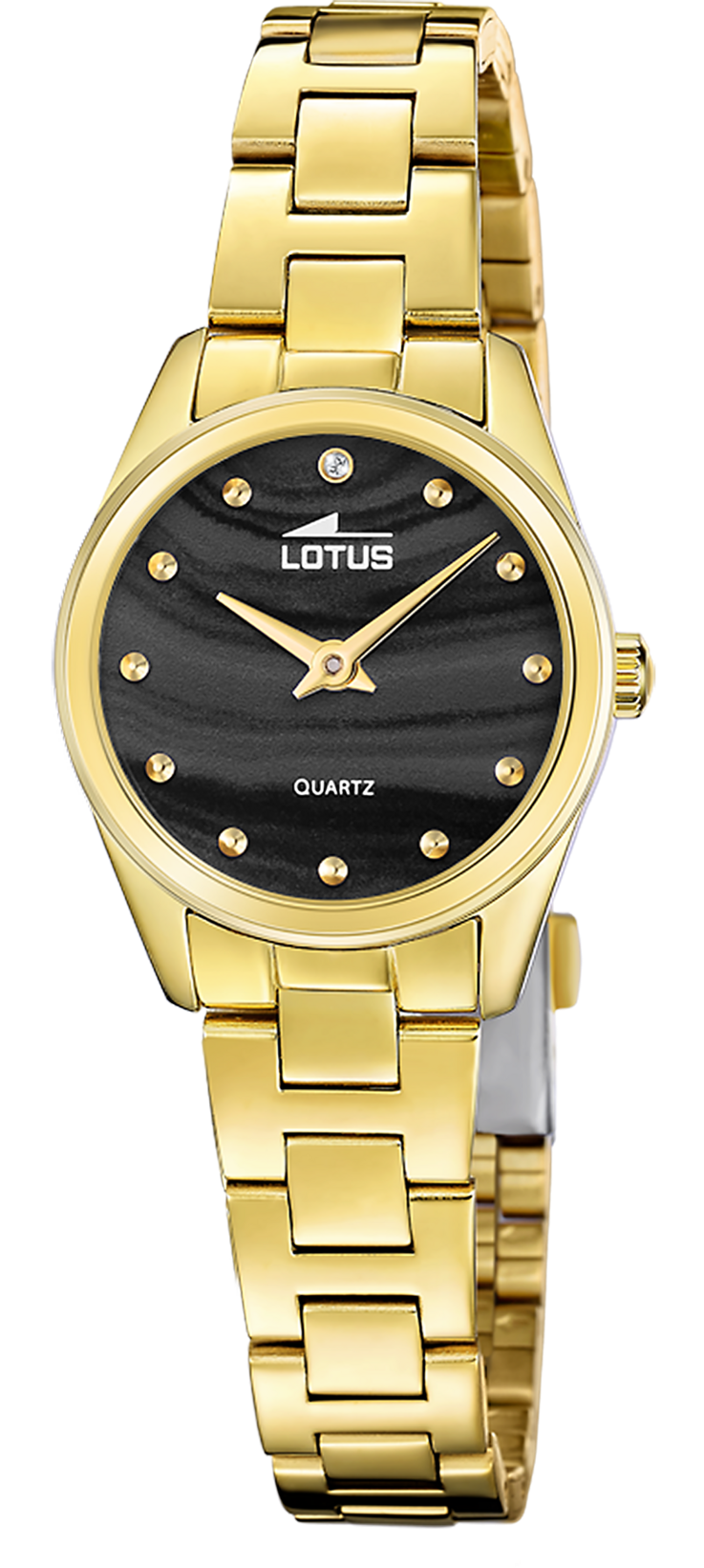 LOTUS  Женские часы в комплекте с браслетом, кварцевый механизм, сталь, 26 мм