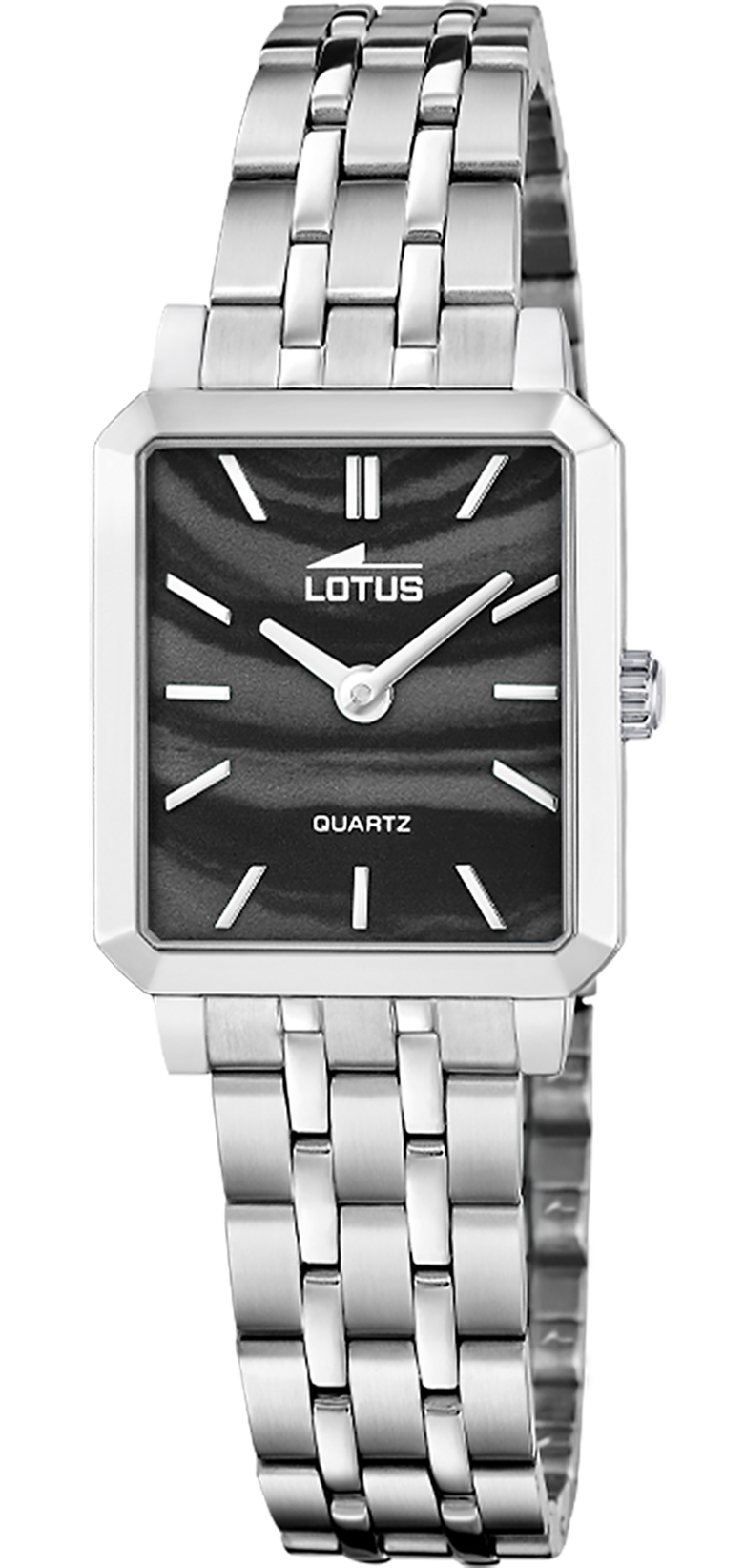LOTUS  Женские часы в комплекте с браслетом, кварцевый механизм, сталь, 25,5 х 22 мм