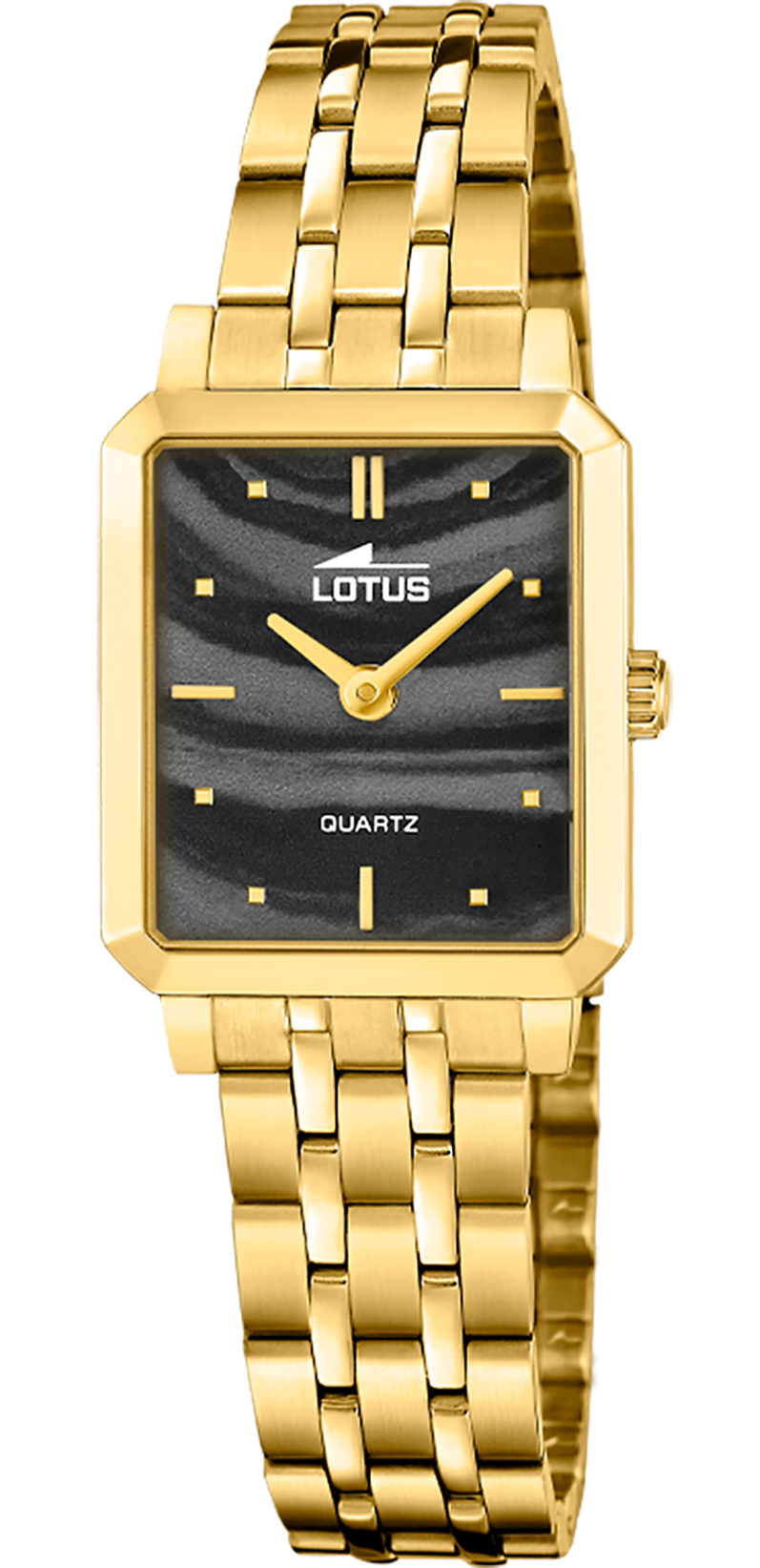LOTUS  Женские часы в комплекте с браслетом, кварцевый механизм, сталь, 25,5 х 22 мм