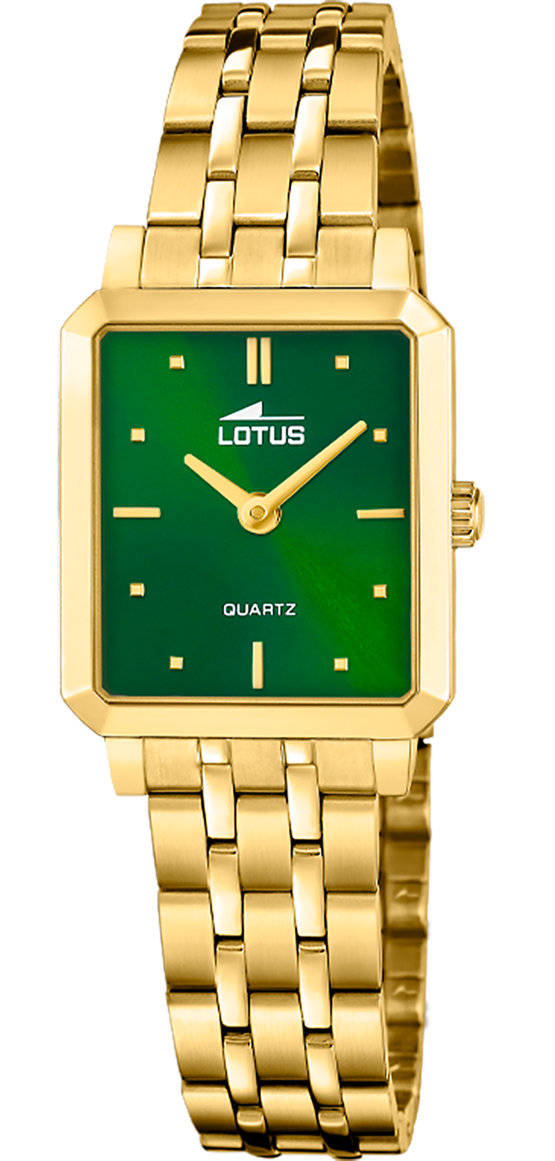 LOTUS  Женские часы в комплекте с браслетом, кварцевый механизм, сталь, 25,5 х 22 мм