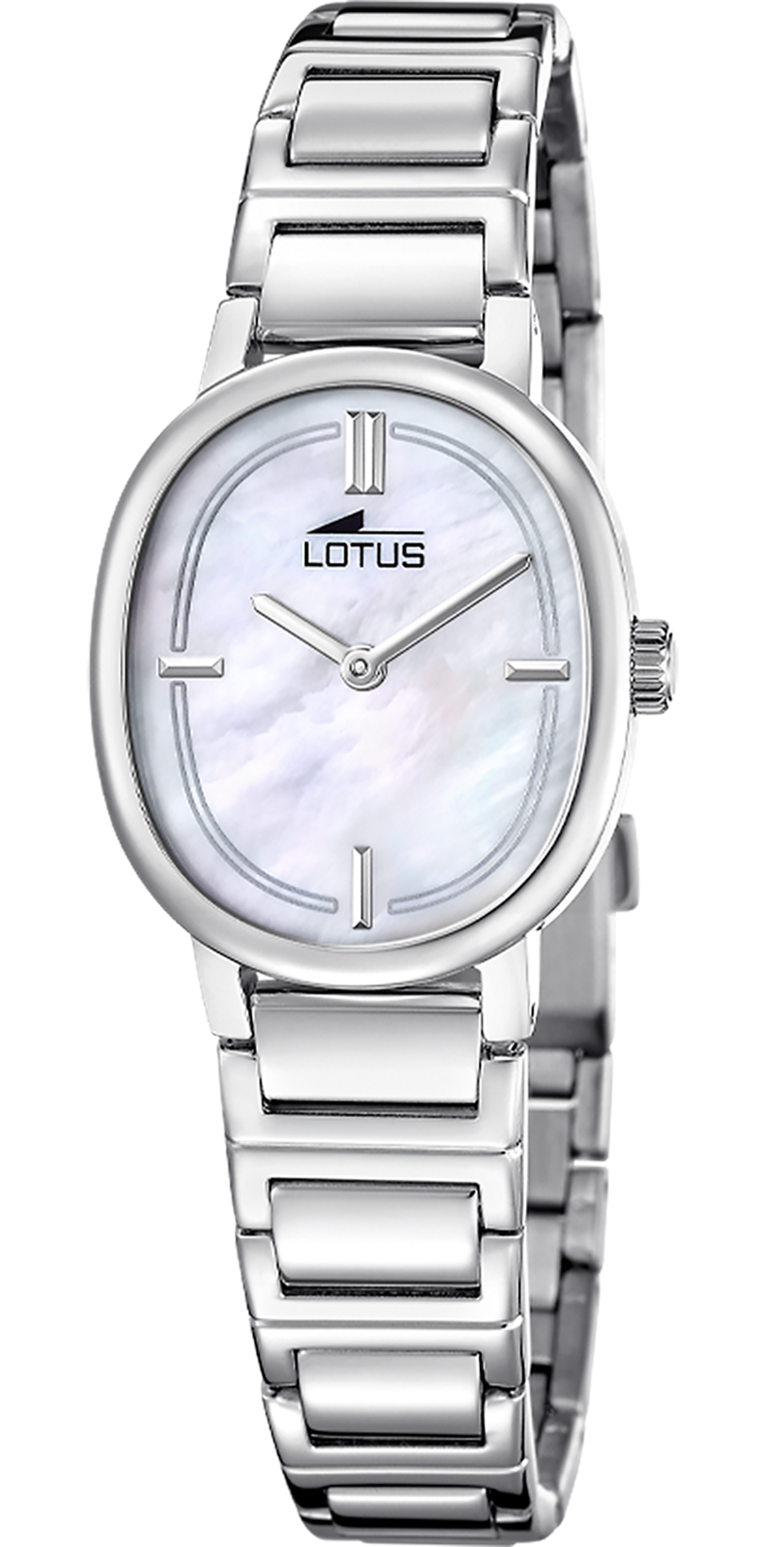 LOTUS  Женские часы в комплекте с браслетом, кварцевый механизм, сталь, 30,2 х 25,7 мм