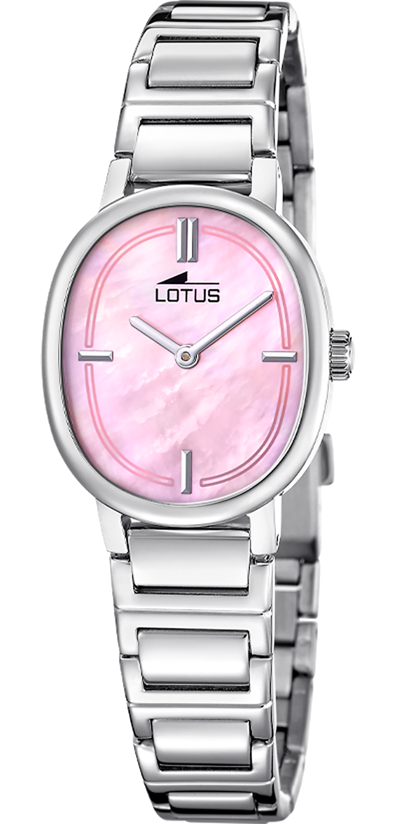 LOTUS  Женские часы в комплекте с браслетом, кварцевый механизм, сталь, 30,2 х 25,7 мм