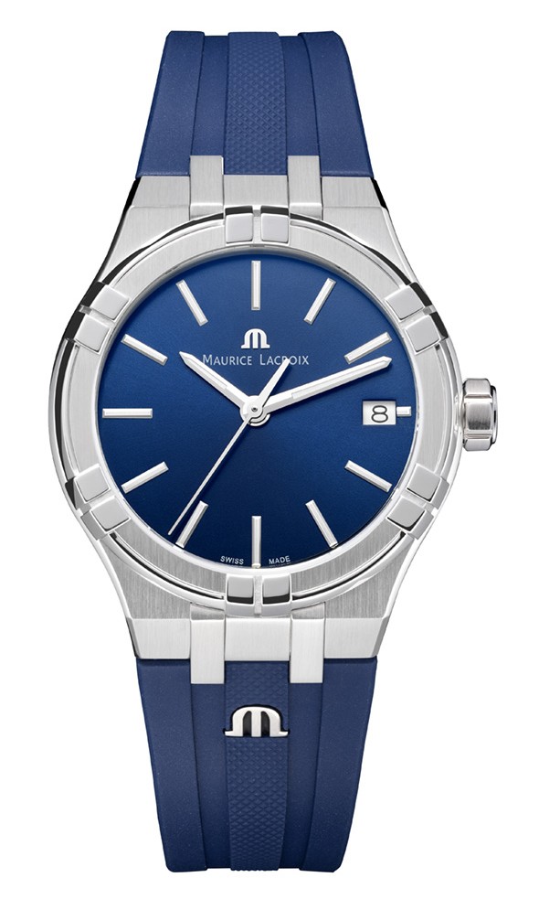 MAURICE LACROIX AIKON QUARTZ Женские швейцарские часы, кварцевый механизм, сталь, 35 мм