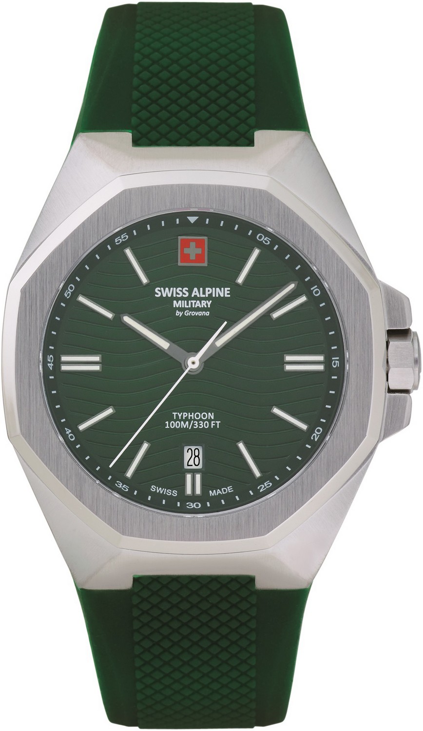SWISS ALPINE MILITARY  Мужские швейцарские часы, кварцевый механизм, сталь, 42 мм