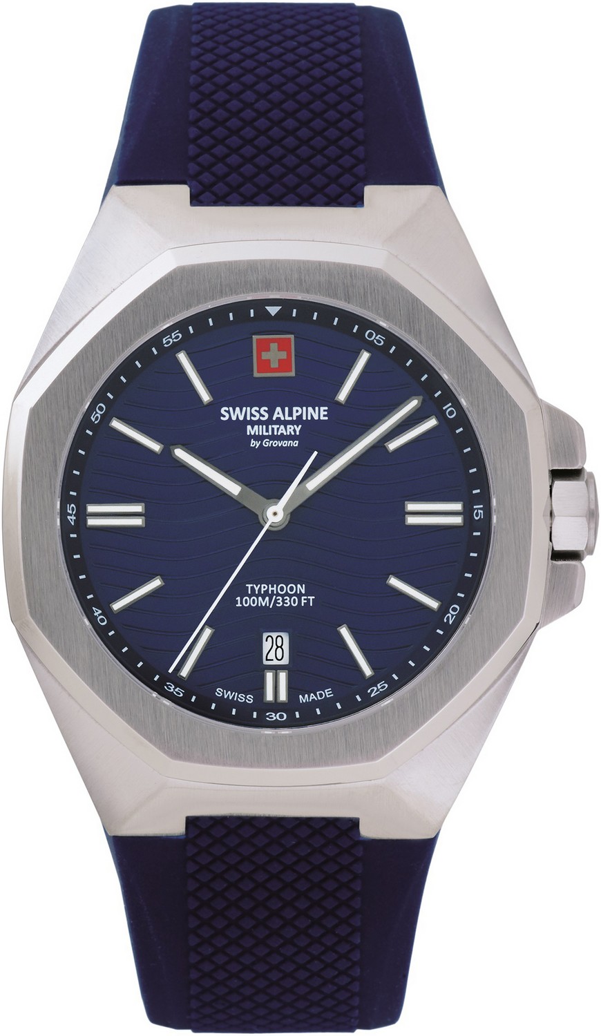 SWISS ALPINE MILITARY  Мужские швейцарские часы, кварцевый механизм, сталь, 42 мм