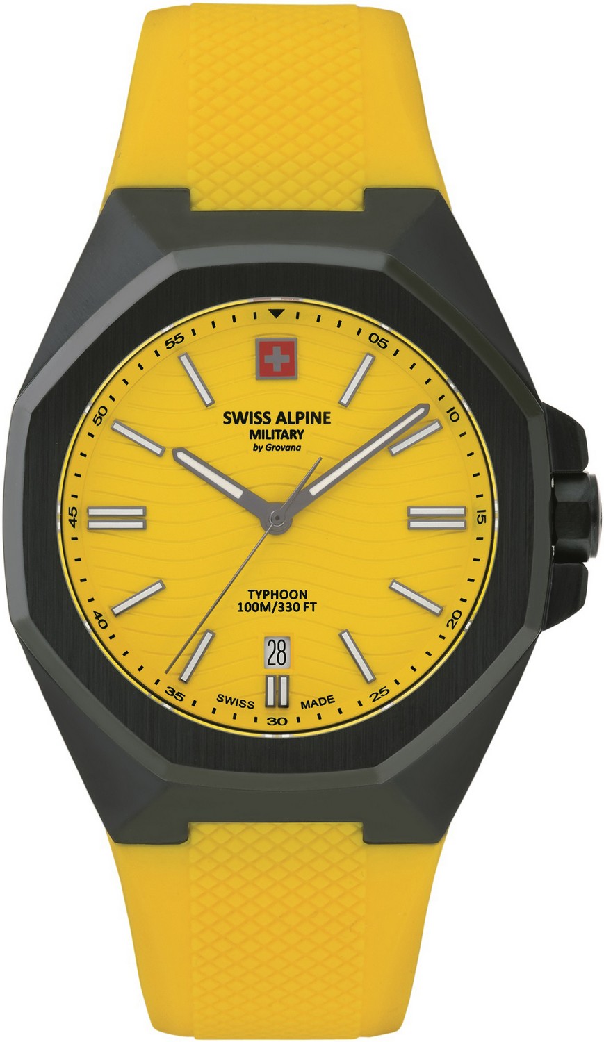 SWISS ALPINE MILITARY  Мужские швейцарские часы, кварцевый механизм, сталь, 42 мм