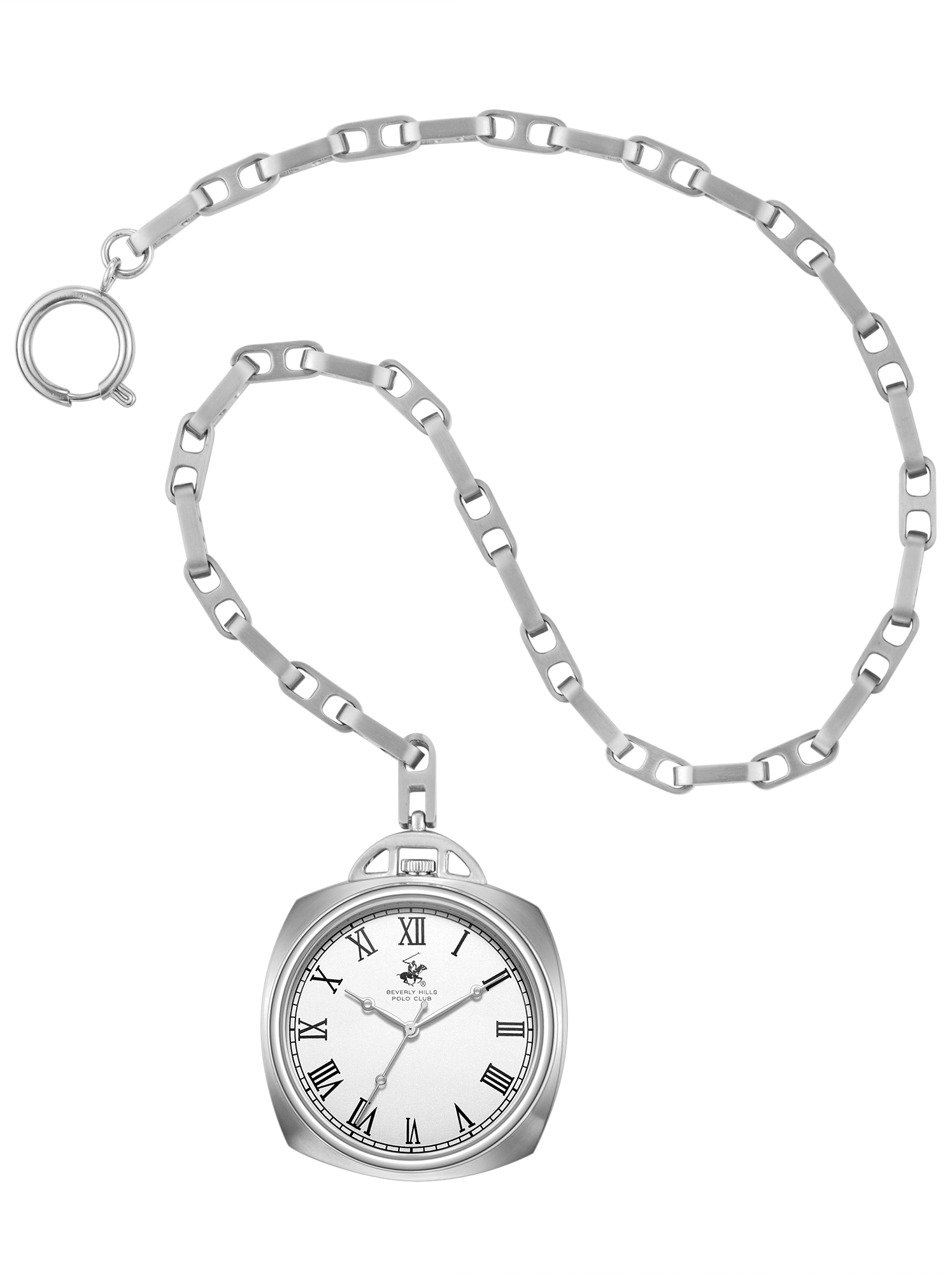 Мужские часы Beverly Hills Polo Club  BP3756X.330 Карманные часы, кварцевый механизм, сталь, 40 мм
