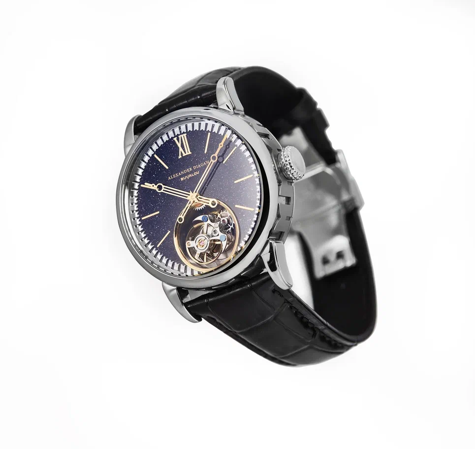 Часы ALEXANDER DIAGAN  Tourbillon Kremlin by Diagan & Buyalov, Браслет/Ремень: натуральная кожа