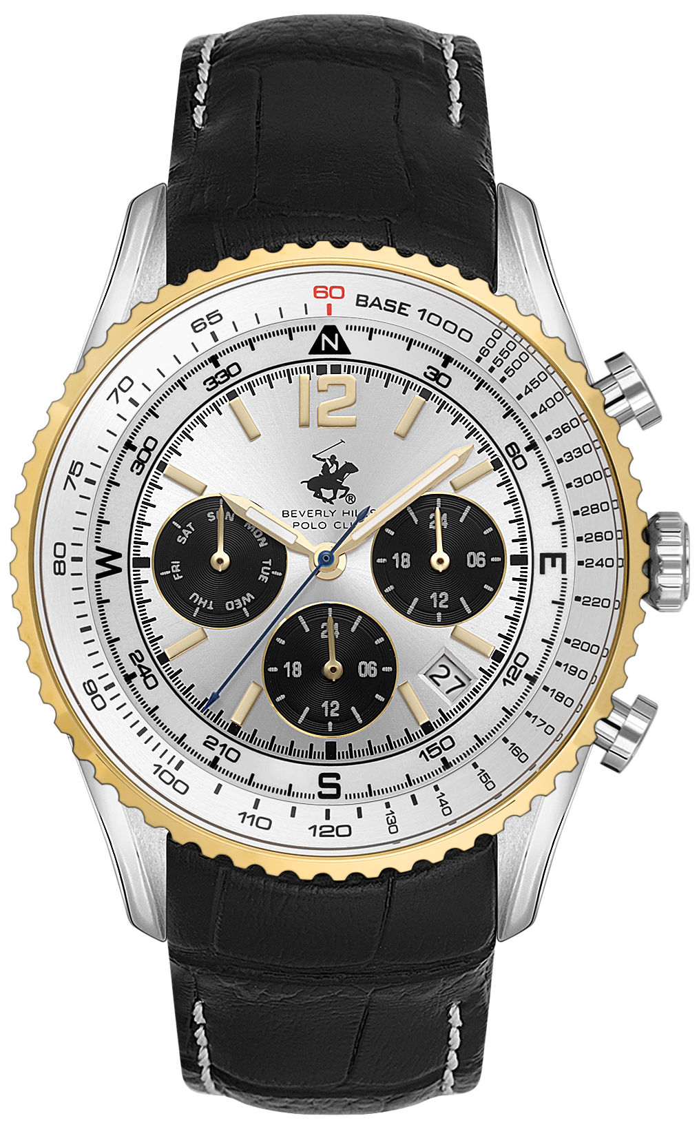 Мужские часы Beverly Hills Polo Club  BP3723X.331 Мужские часы, кварцевый механизм, сталь с покрытием, 42,5 мм