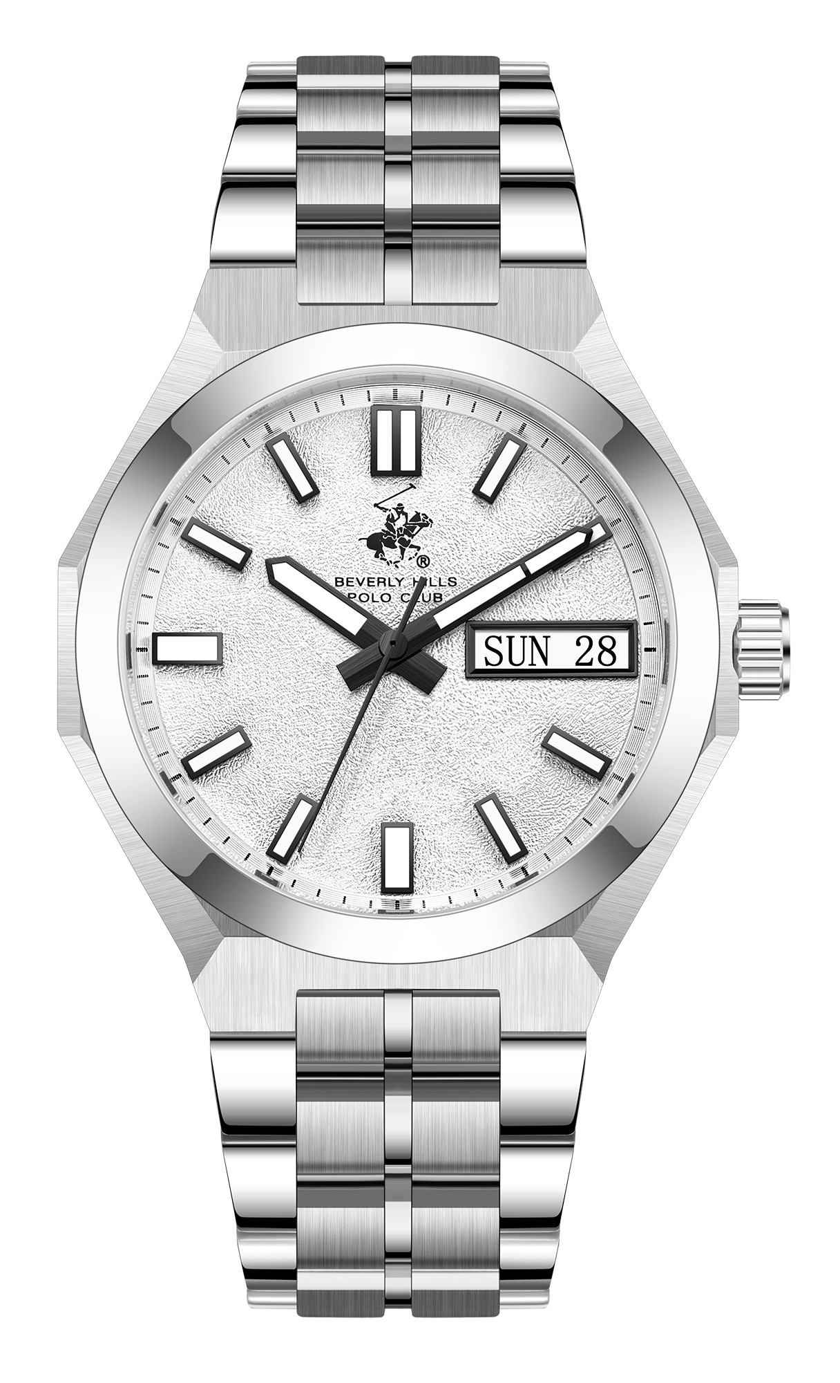 Мужские часы Beverly Hills Polo Club  BP3912X.330  часы, кварцевый механизм, сталь, 40 мм